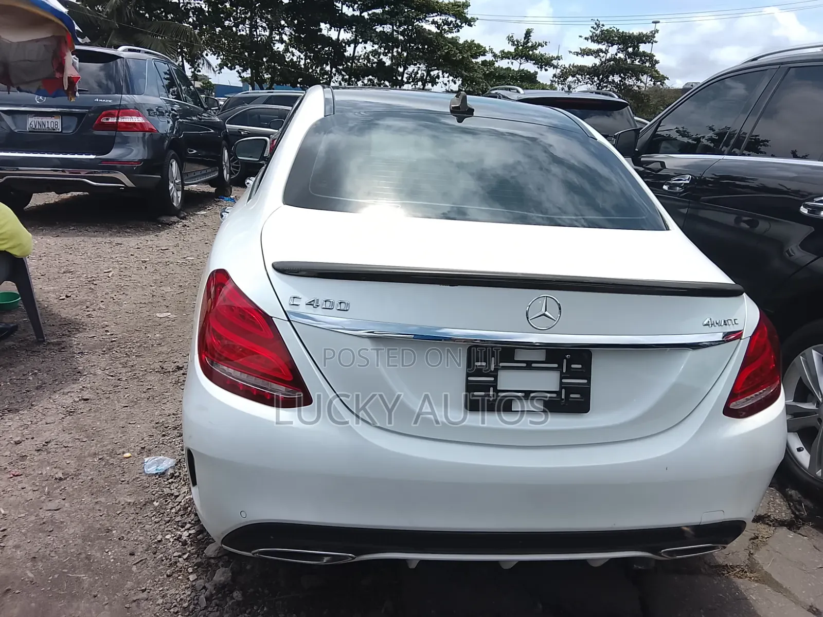 Mercedes-Benz C400 2016 White