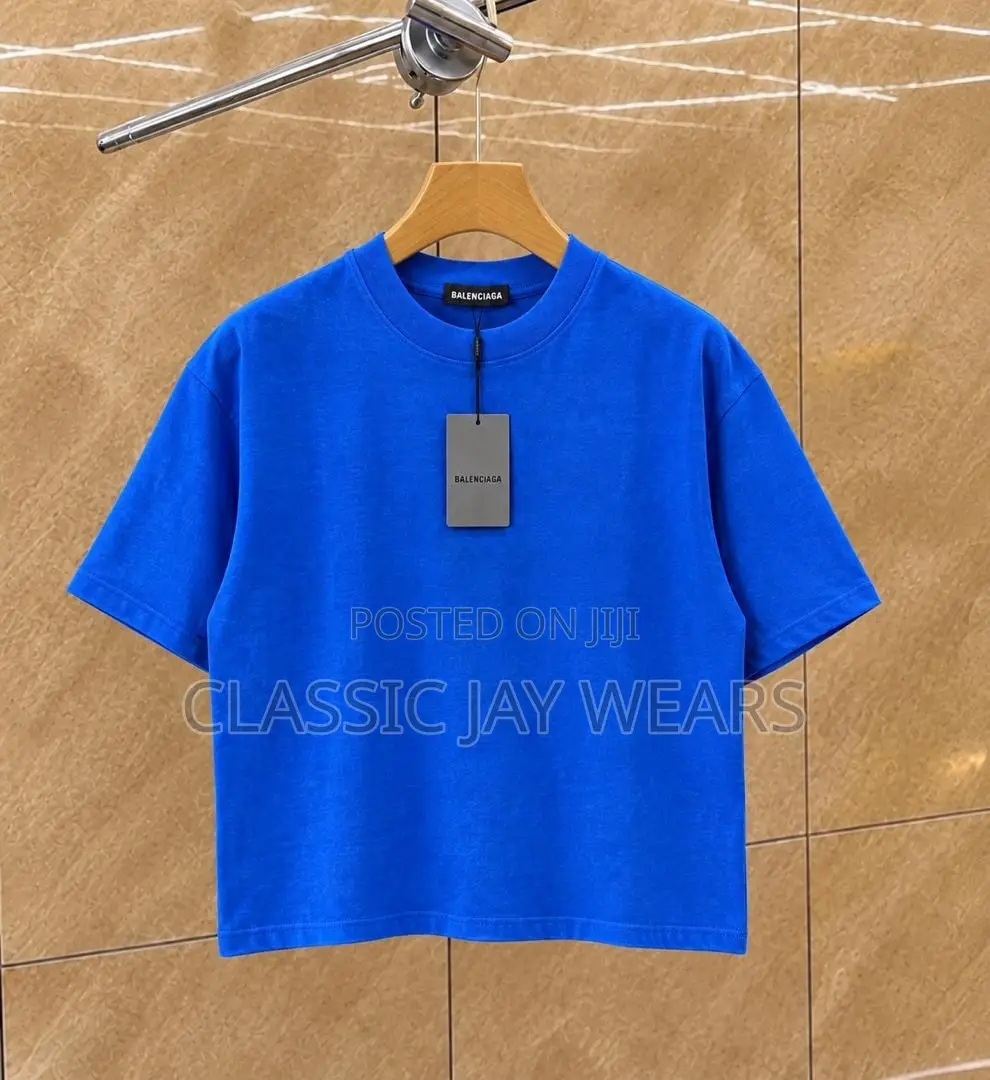 Plain Quality Crop Roundneck