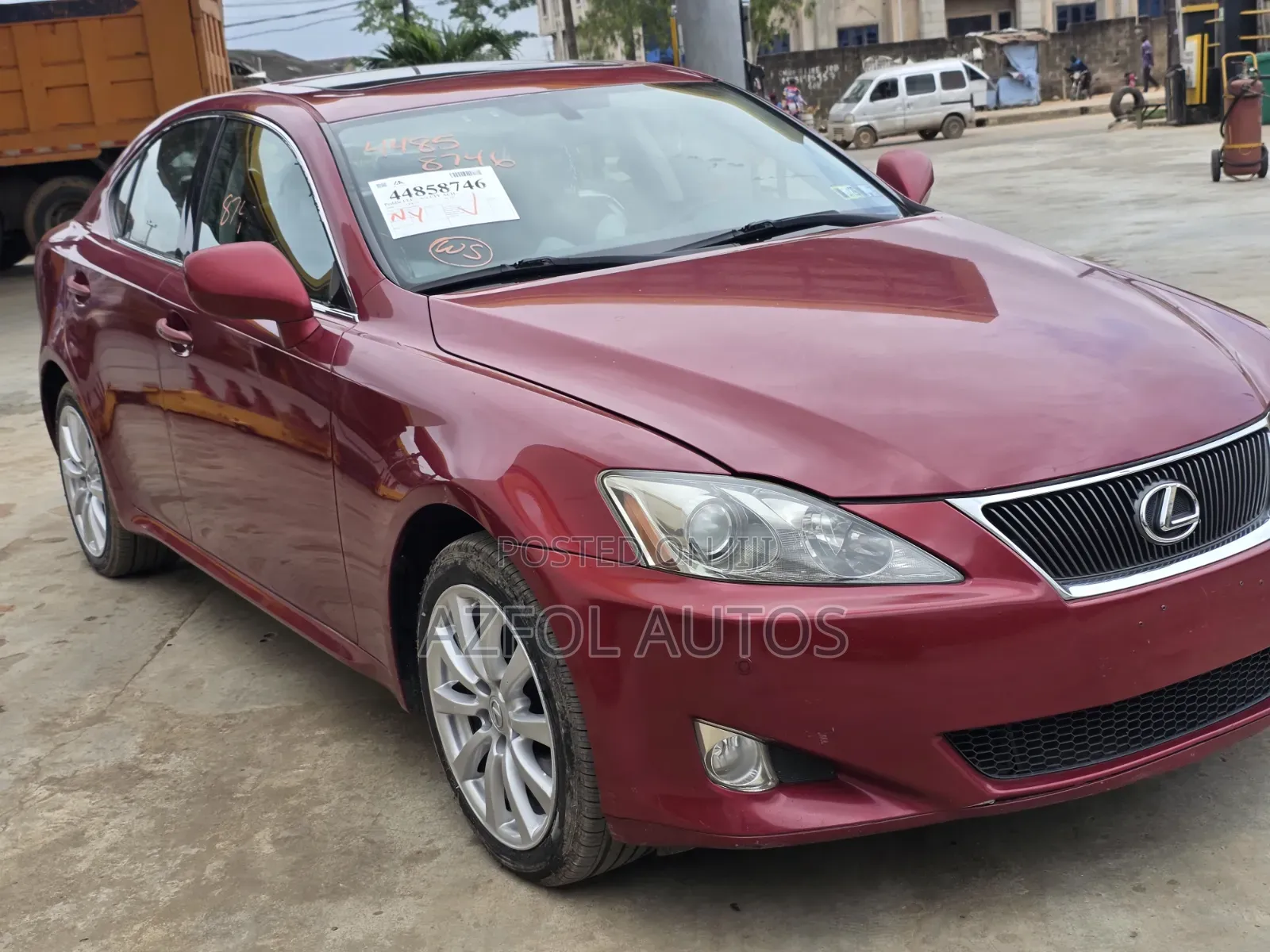 Lexus IS 250 AWD 2007 Red