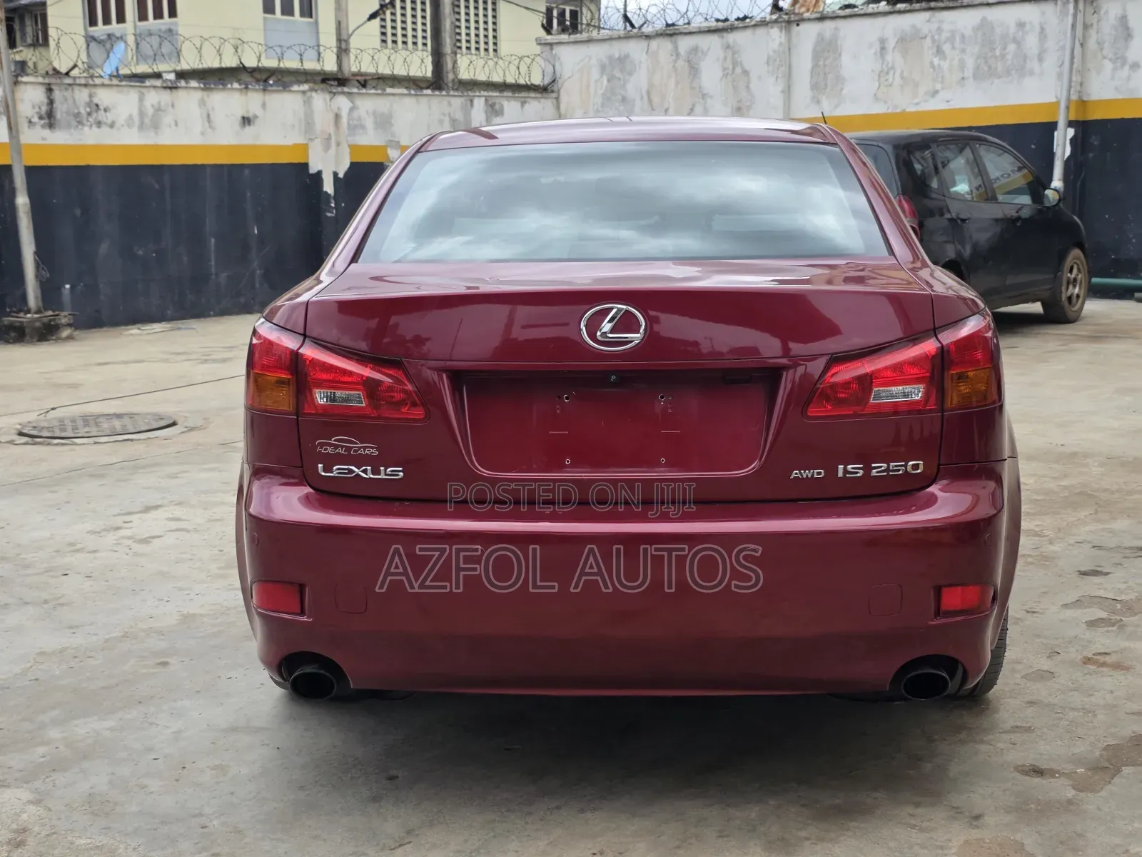 Lexus IS 250 AWD 2007 Red