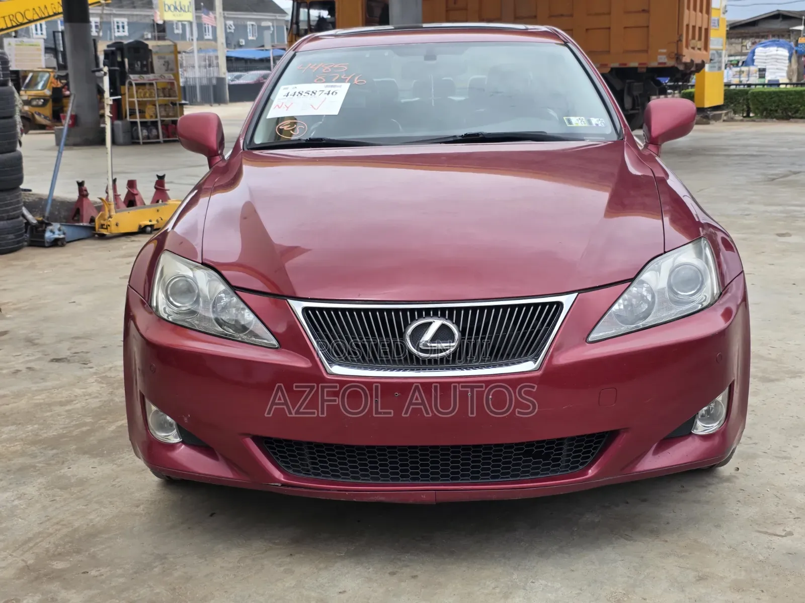 Lexus IS 250 AWD 2007 Red