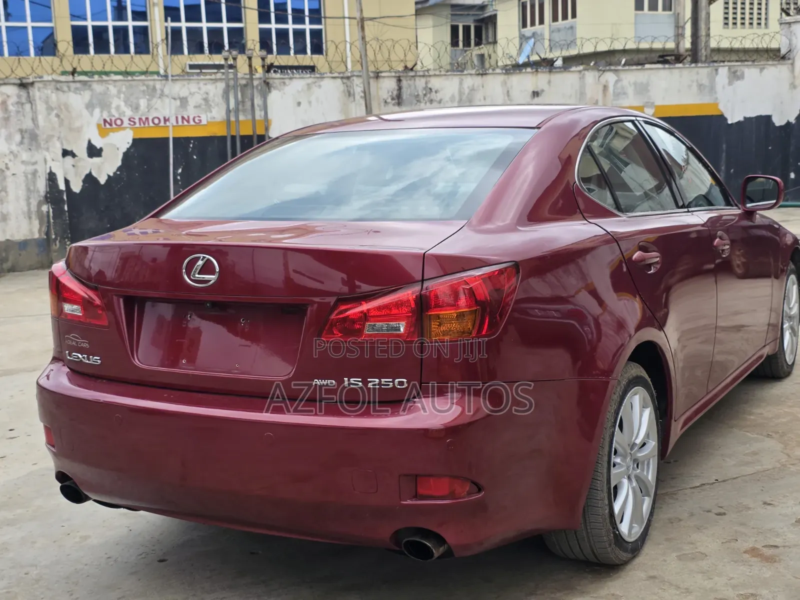 Lexus IS 250 AWD 2007 Red