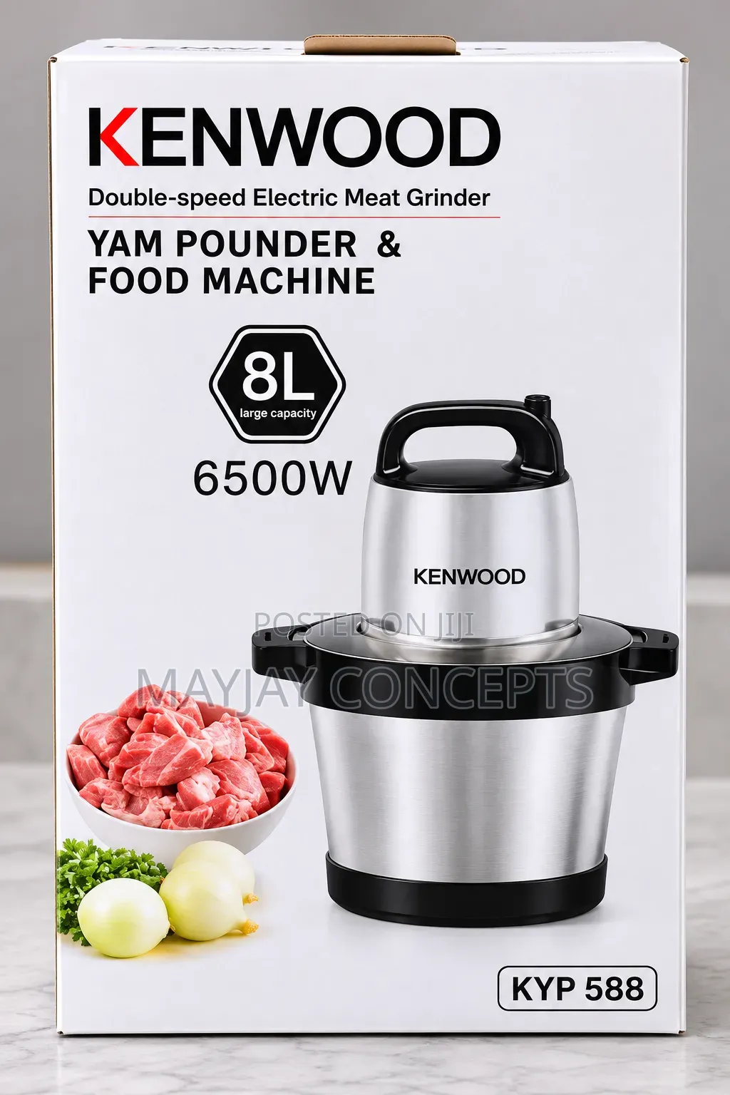 KENWOOD 8L Double Speed Yam Pounder and Food Machine–KYP588