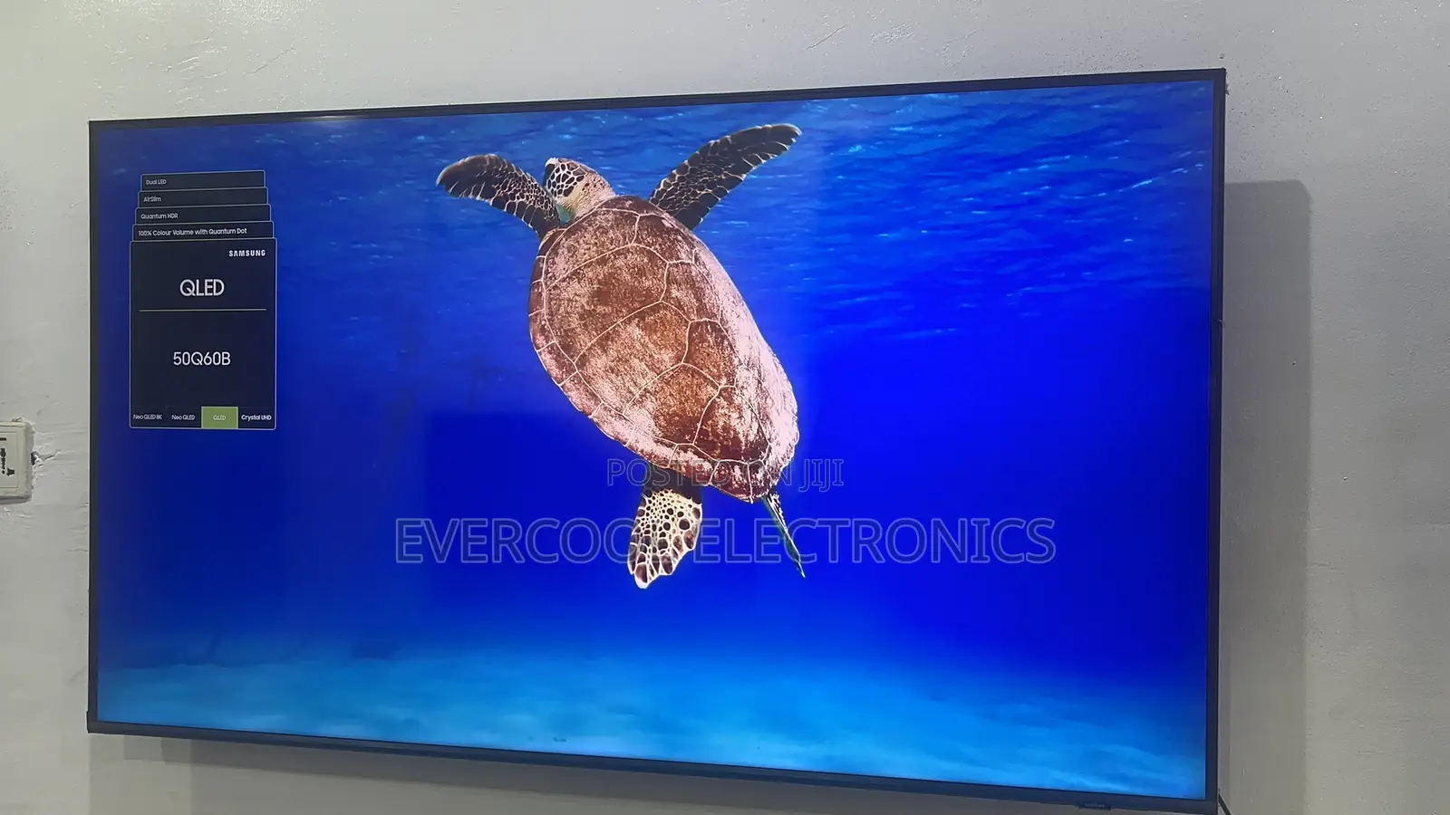 Premium 50” Samsung AirSlim QLED Q60B Smart TV