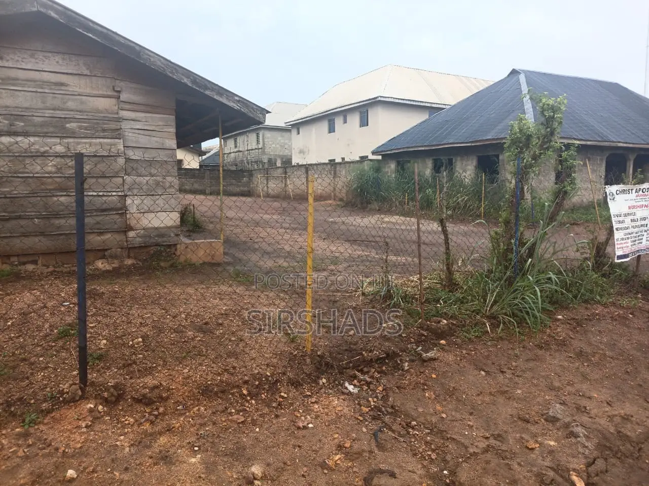A Full Plot of Land on a Tied Road at OSRC Road, Orita Obele