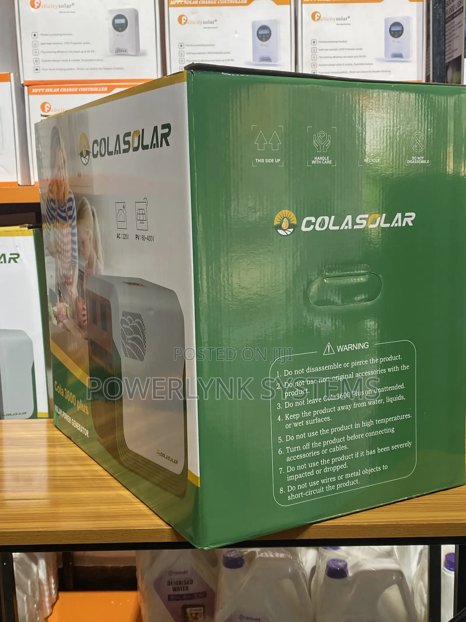 Cola Solar 3600 Plus Solar Generator