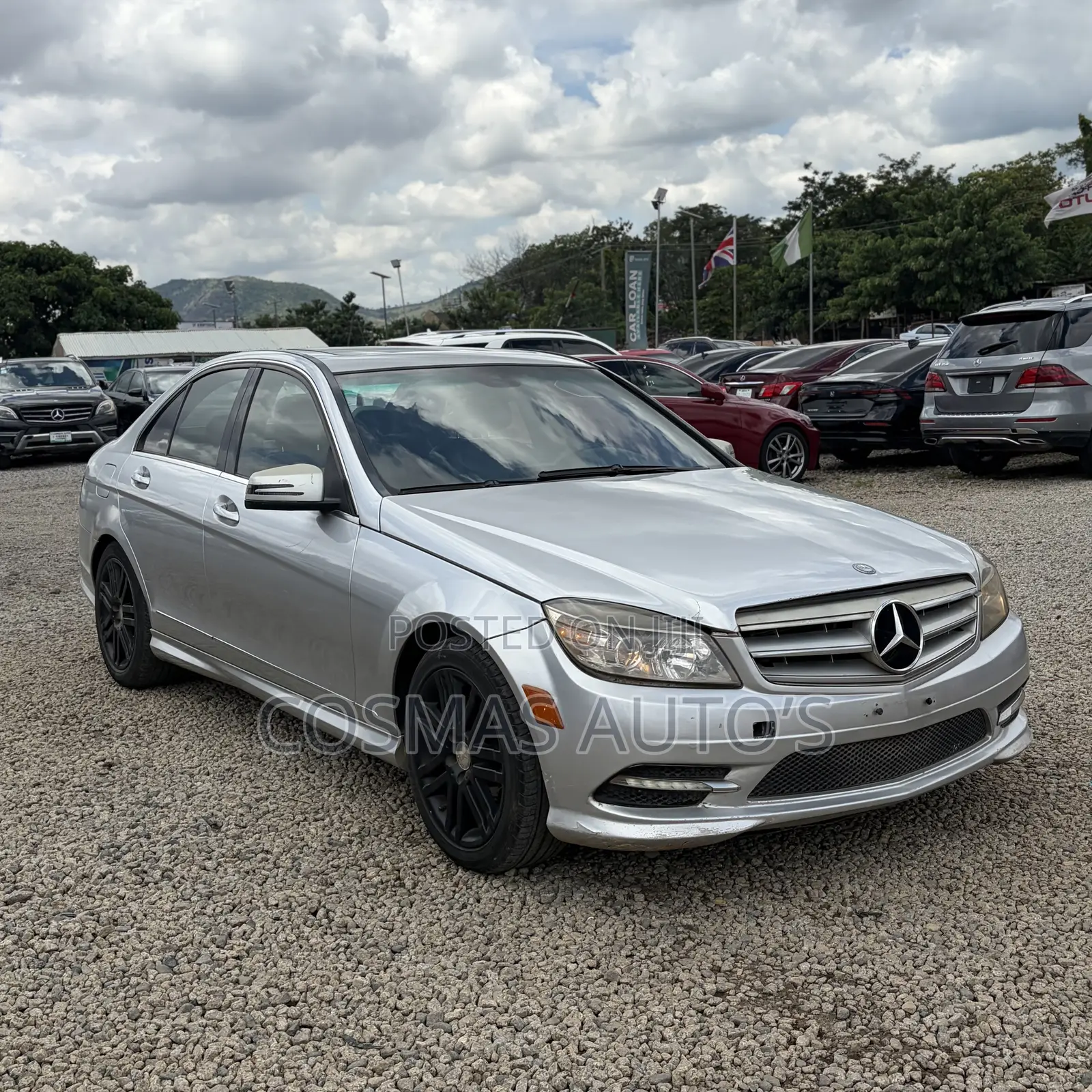 Mercedes-Benz C300 Luxury Sedan AWD (3.0L 6cyl 7A) 2008 Silver