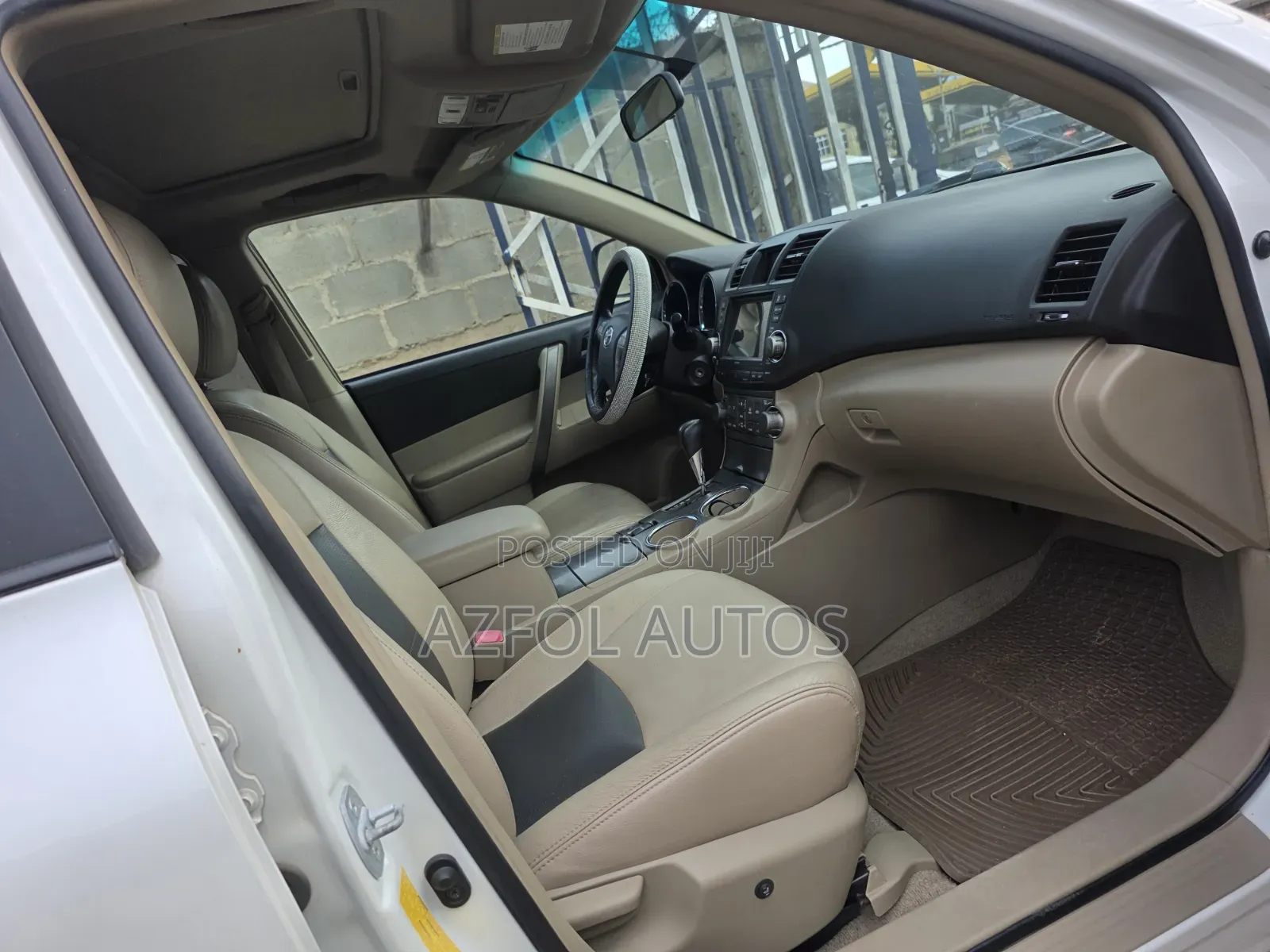 Toyota Highlander Sport 2008 White
