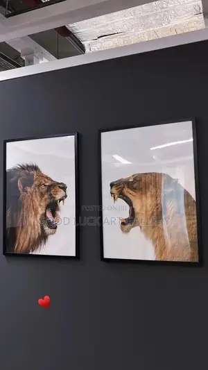 Lion Framed Art