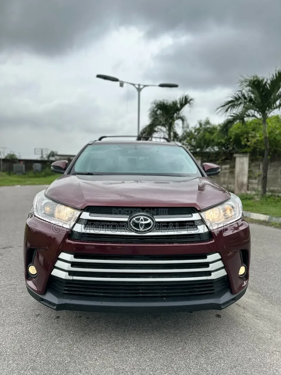 Toyota Highlander XLE 4dr SUV (3.5L 6cyl 6A) 2015 Burgundy