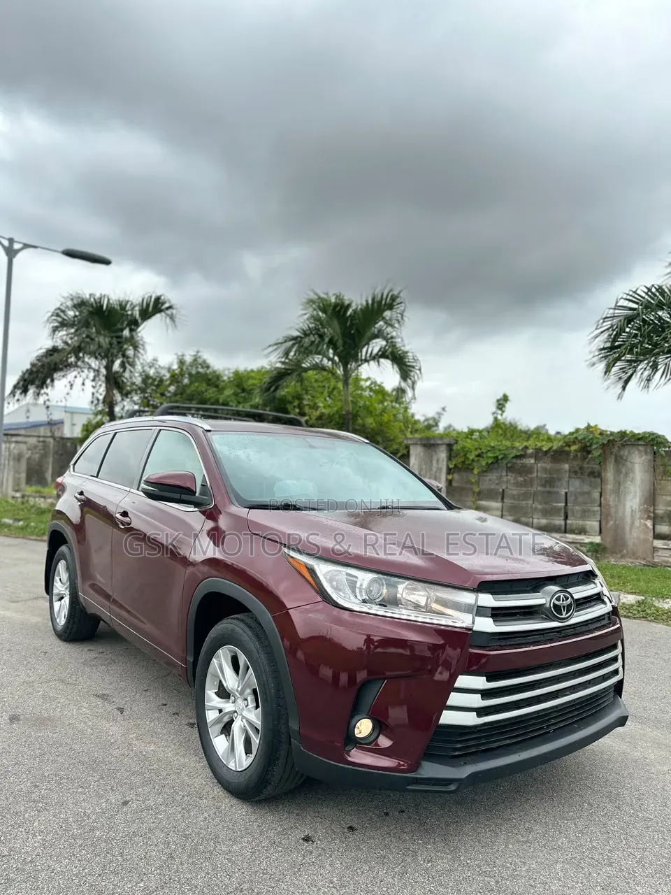 Toyota Highlander XLE 4dr SUV (3.5L 6cyl 6A) 2015 Burgundy