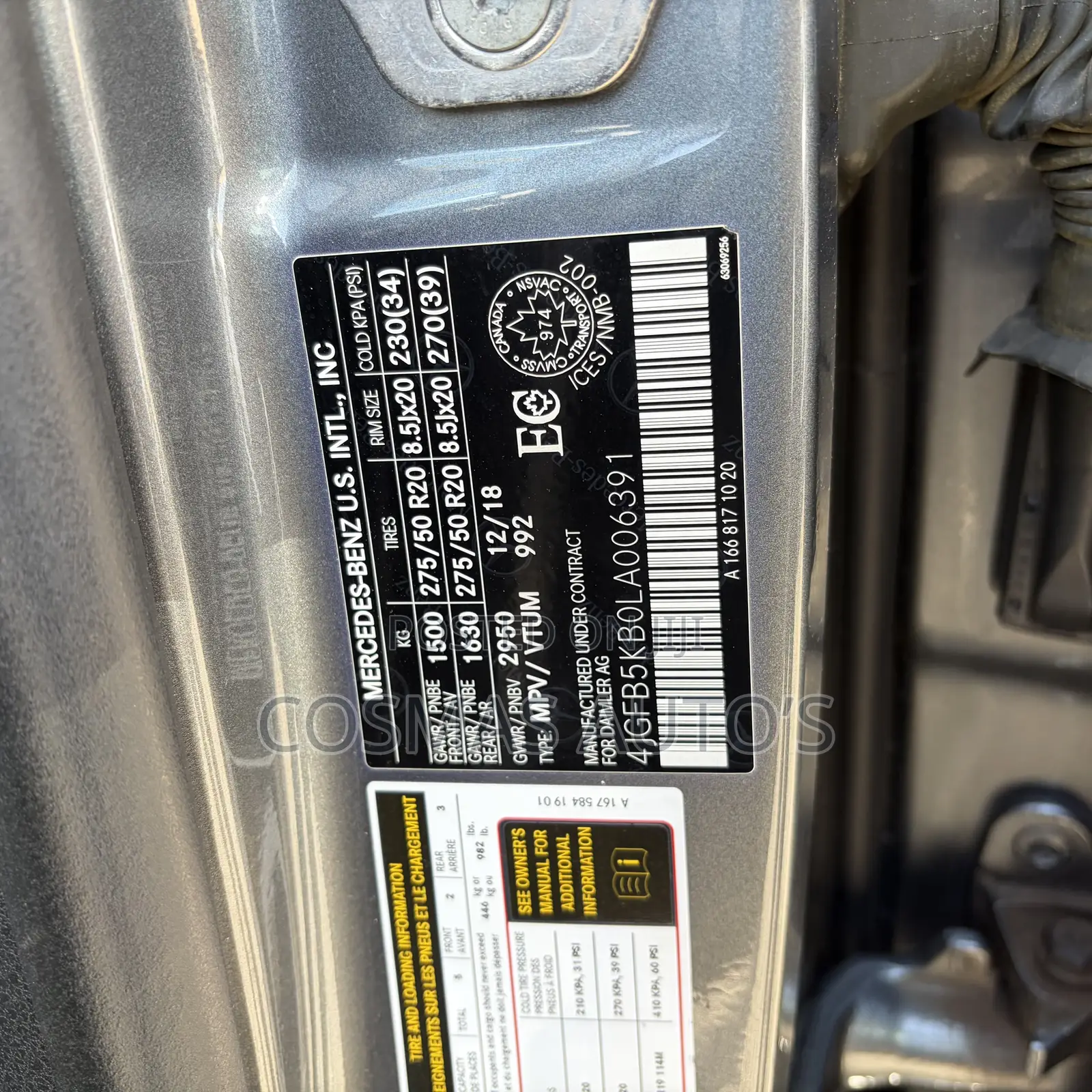 Mercedes-Benz GLE-Class GLE 450 4MATIC 2019 Gray