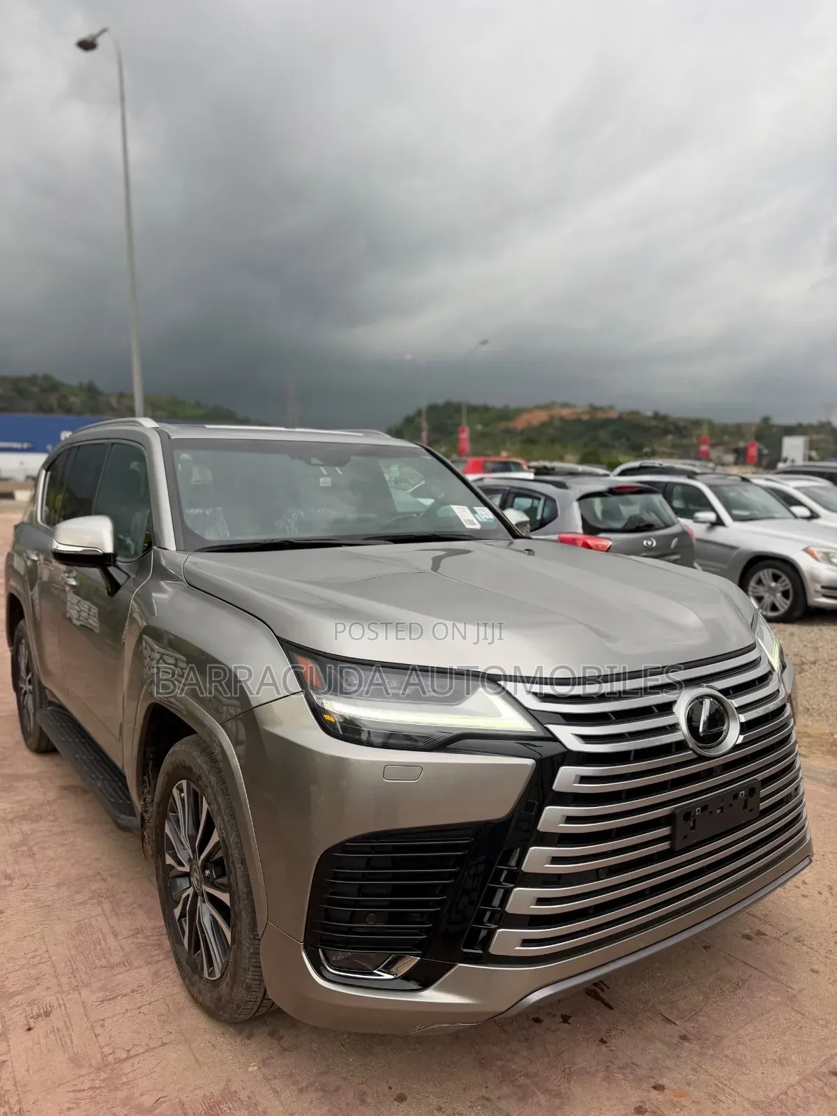 New Lexus LX 600 2023 Gray