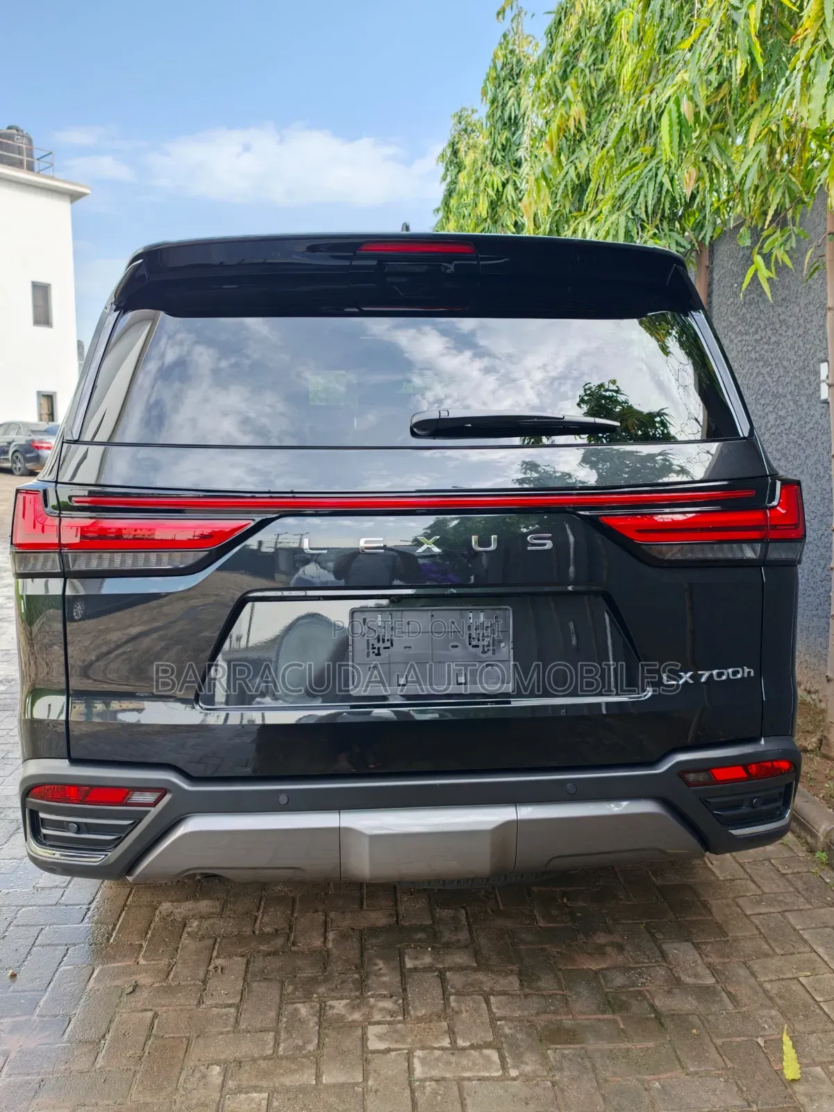 New Lexus LX 700h 2025 Black