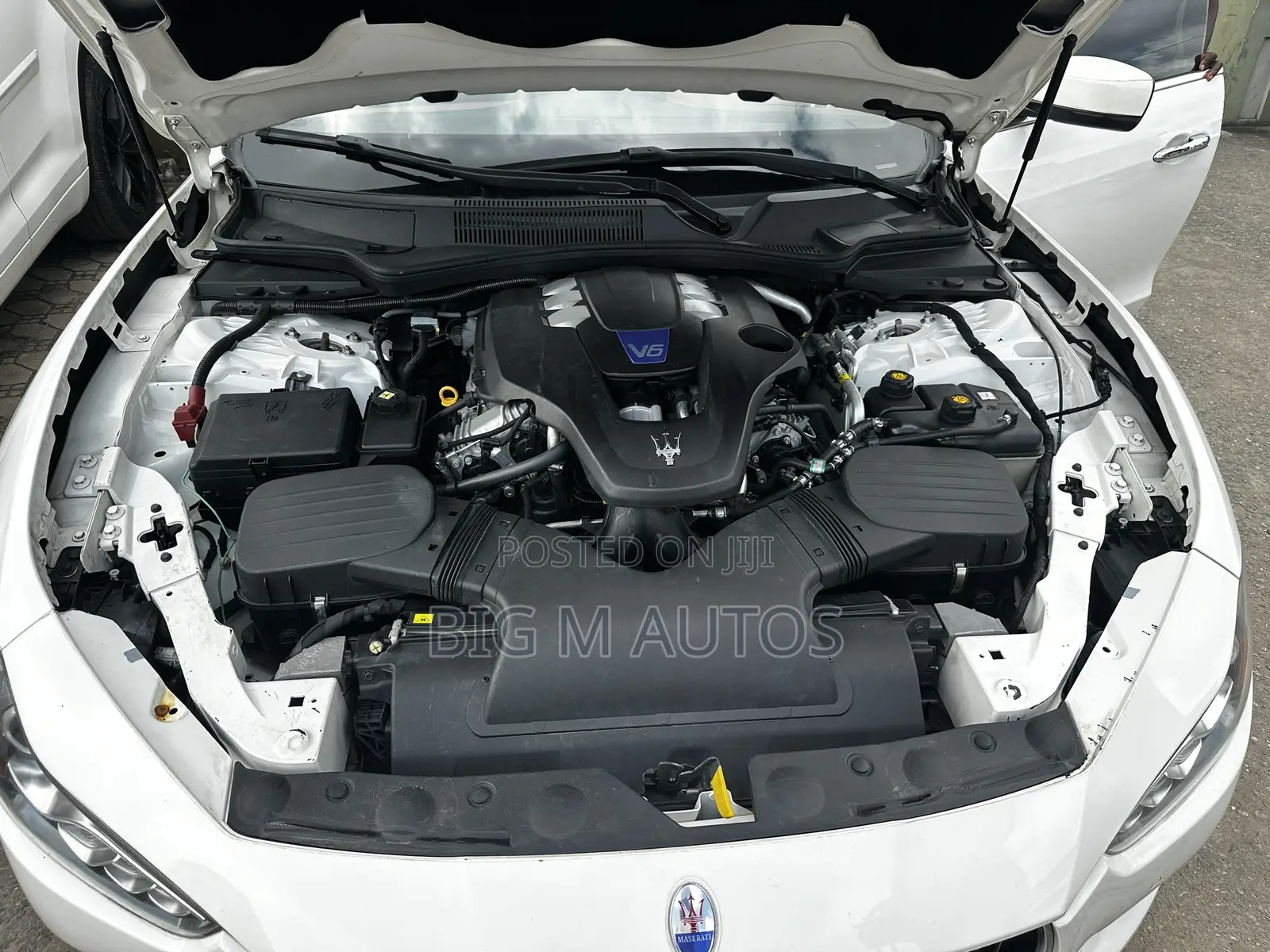 Maserati Ghibli S Q4 4dr Sedan AWD (3.0L 6cyl Turbo 8A) 2014 White