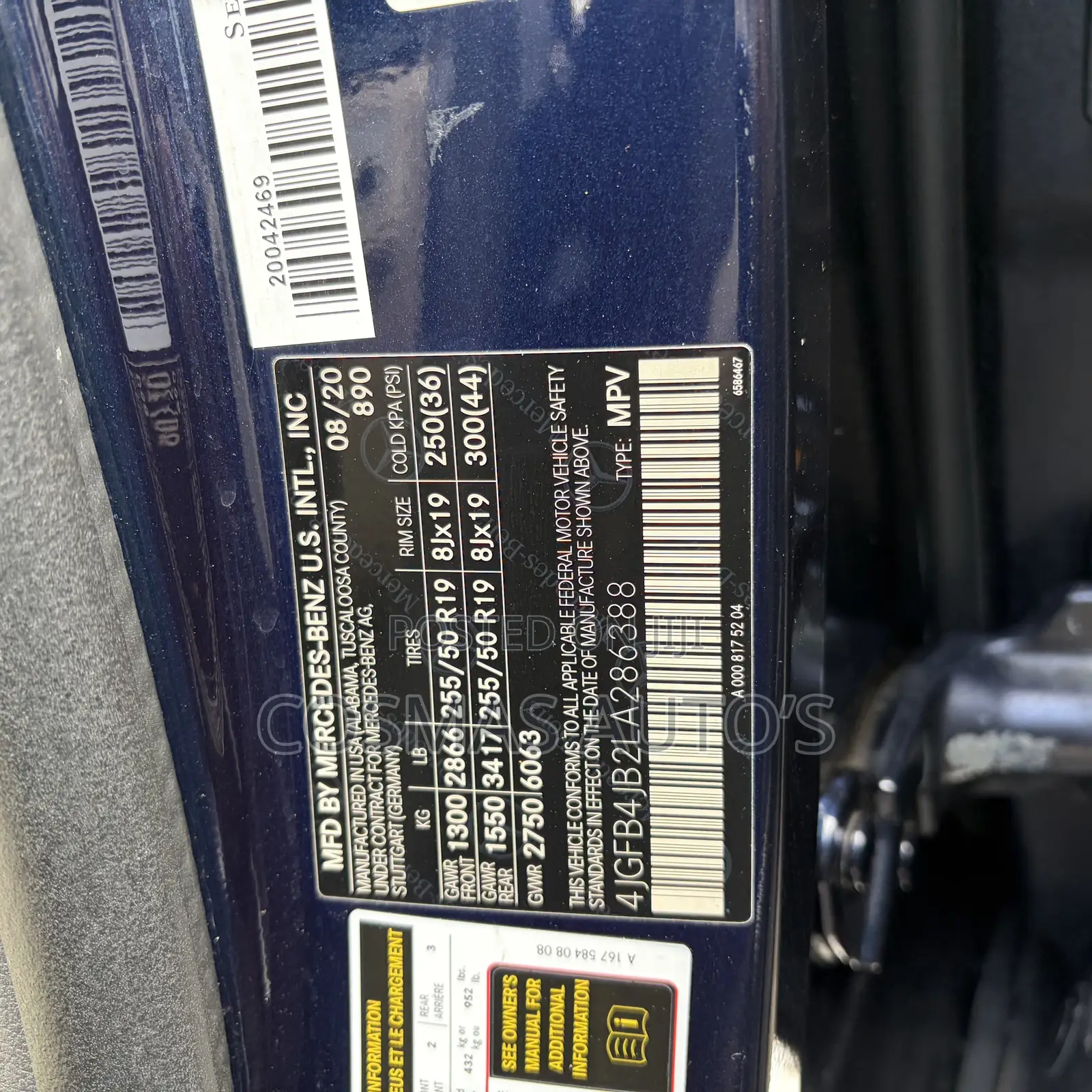 Mercedes-Benz GLE-Class GLE 350 2021 Blue