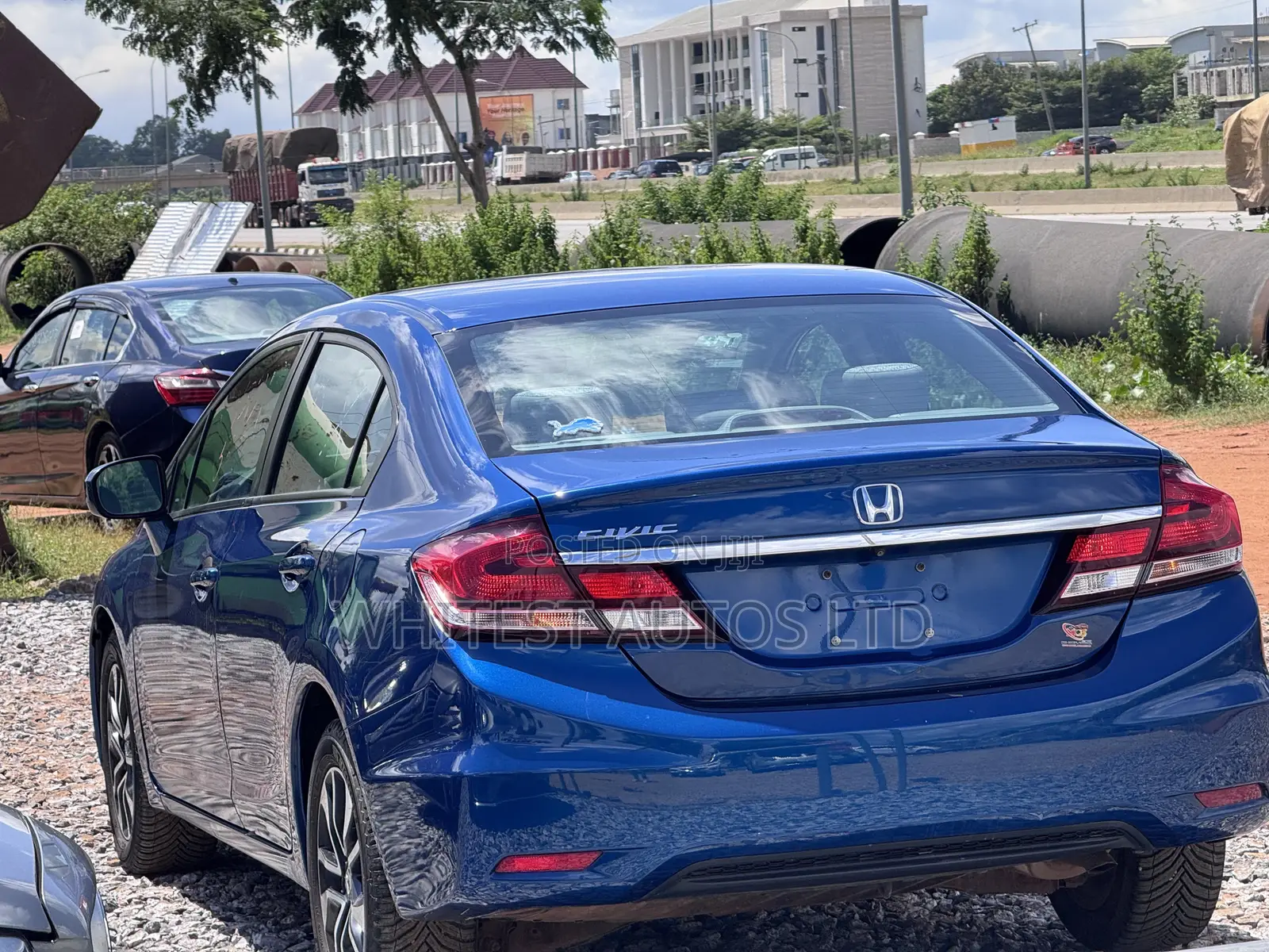 Honda Civic EX-L 4dr Sedan (1.8L 4cyl CVT) 2014 Blue