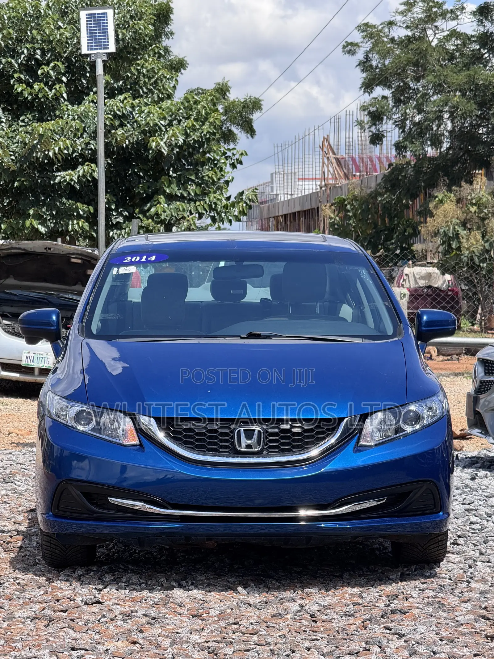 Honda Civic EX-L 4dr Sedan (1.8L 4cyl CVT) 2014 Blue