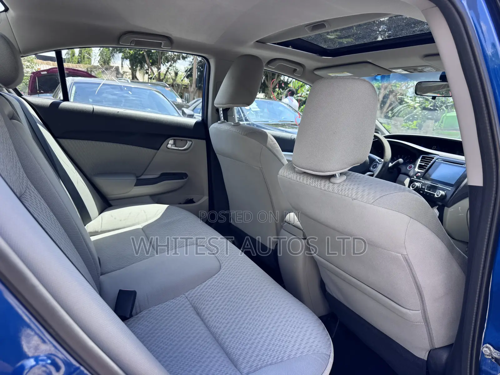 Honda Civic EX-L 4dr Sedan (1.8L 4cyl CVT) 2014 Blue
