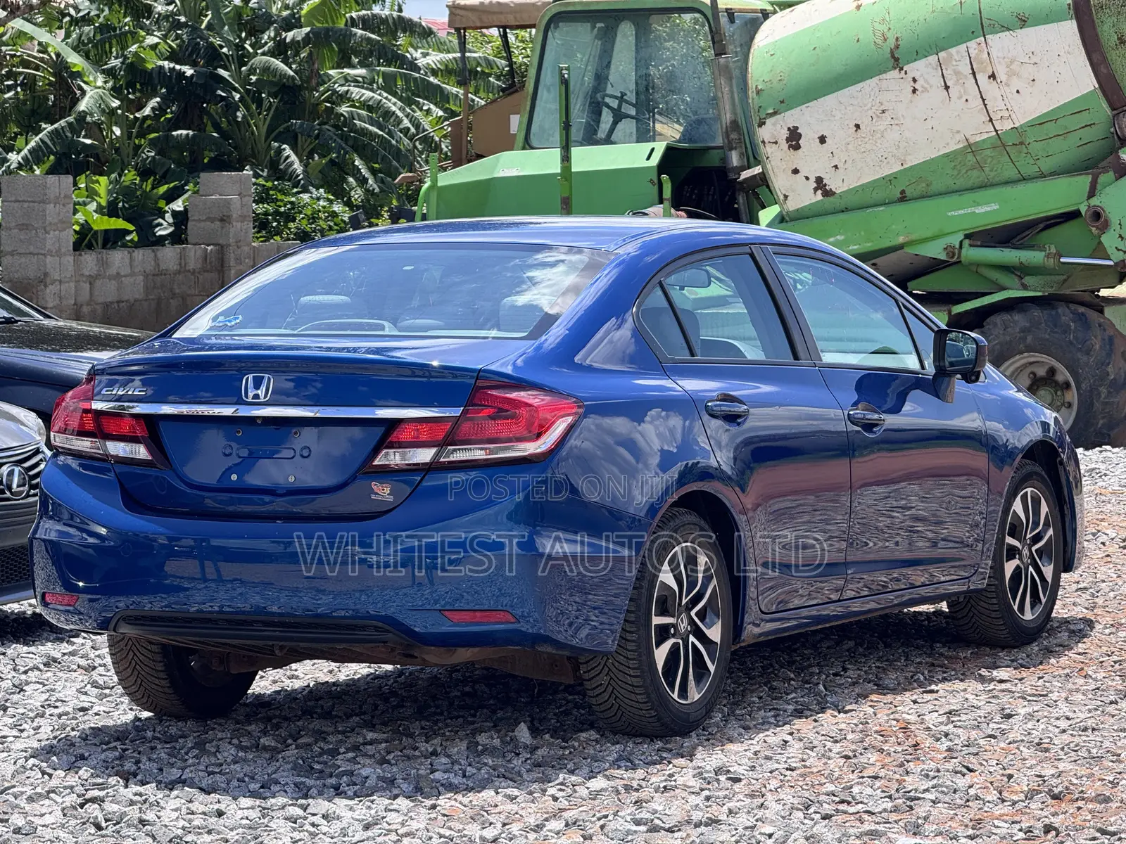 Honda Civic EX-L 4dr Sedan (1.8L 4cyl CVT) 2014 Blue
