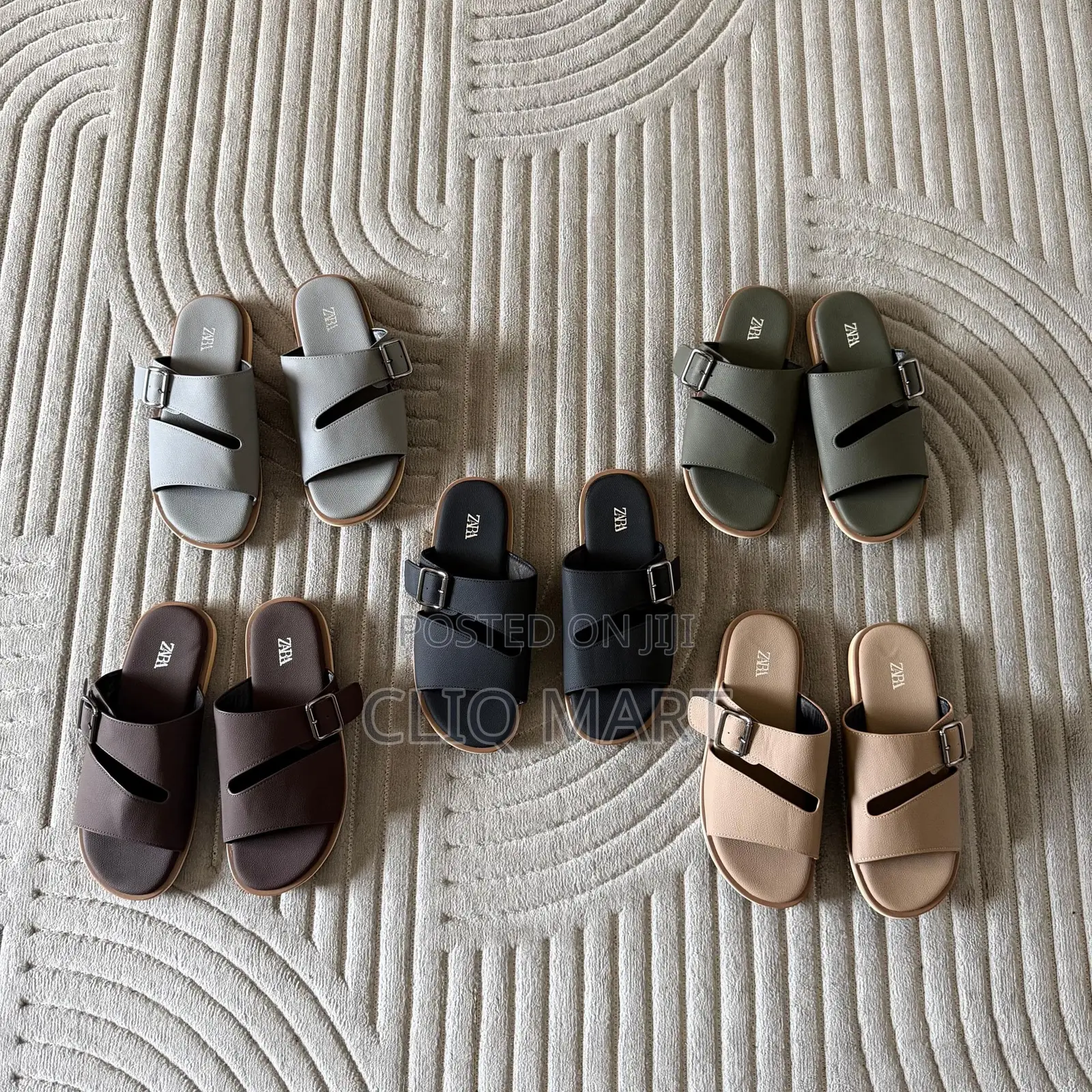 The Zara Cut-Out Buckle Sandals