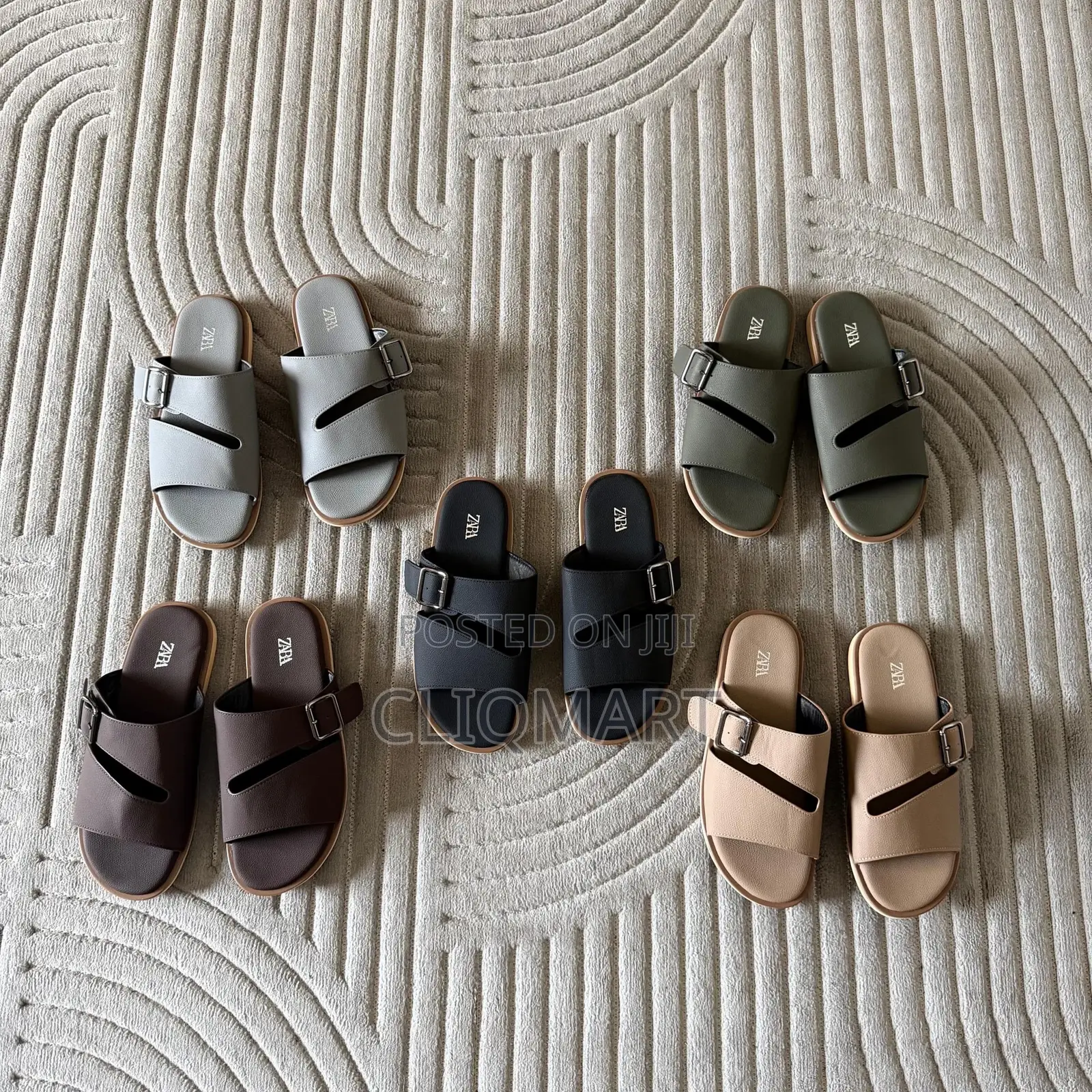 The Zara Cut-Out Buckle Sandals