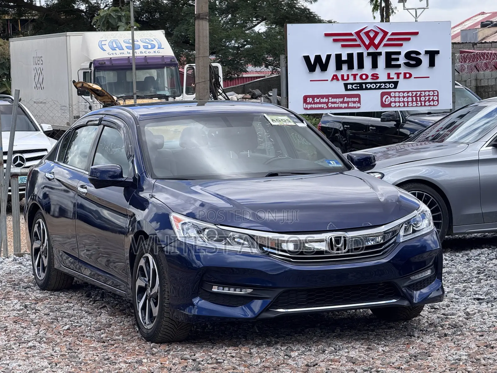 Honda Accord EX-L 4dr Sedan FWD (2.4L 4cyl 2A) 2017 Blue