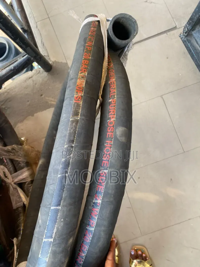 2 Inches Black Hose With Wire Reinforced