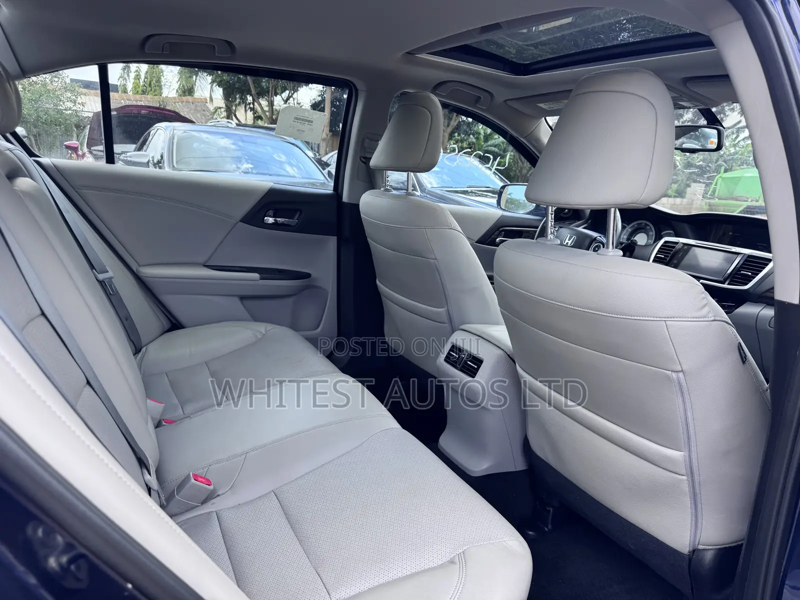Honda Accord EX-L 4dr Sedan FWD (2.4L 4cyl 2A) 2017 Blue