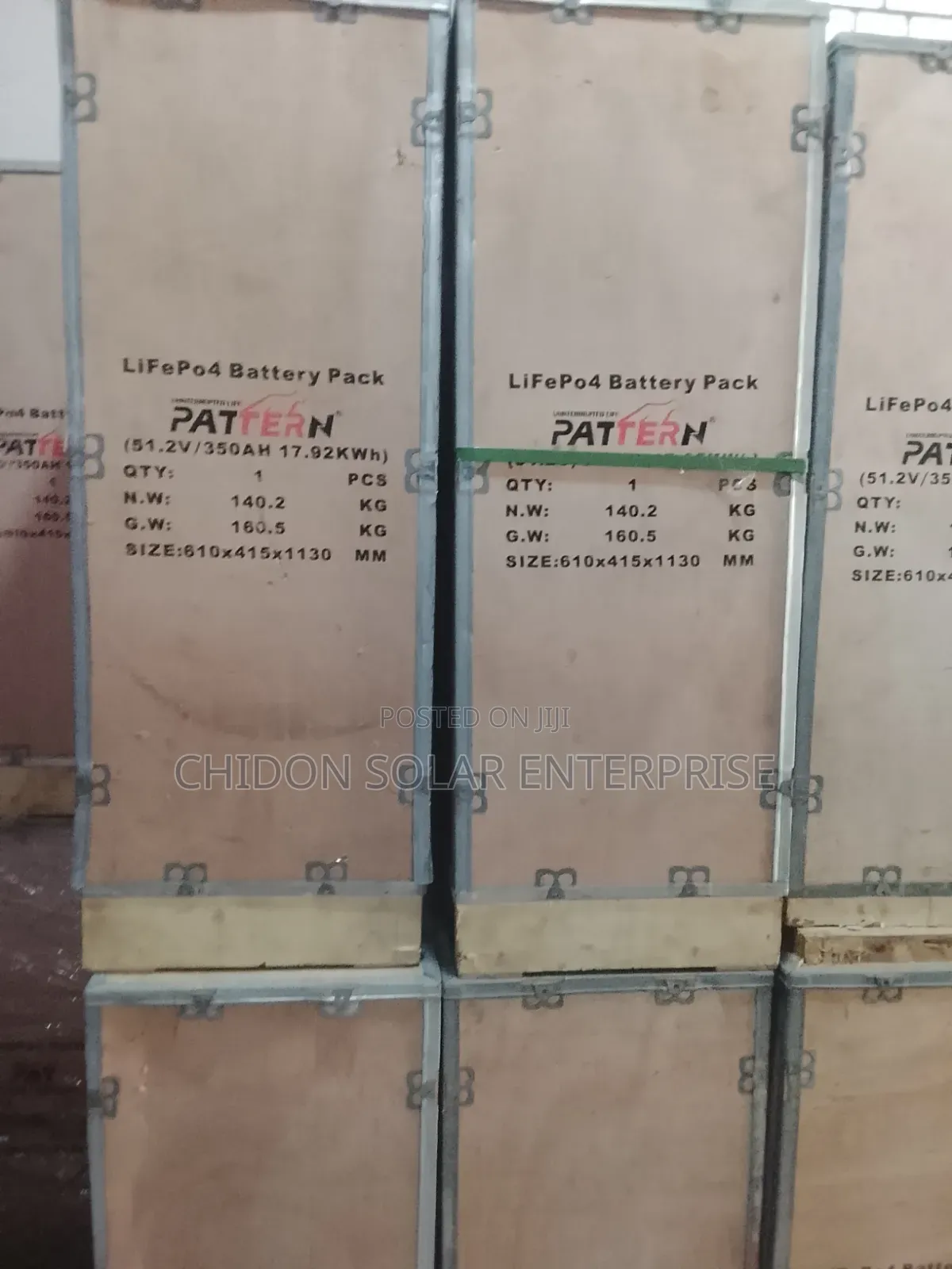  17.92kWh 51.2V PATTERN Lithium-Ion Battery 