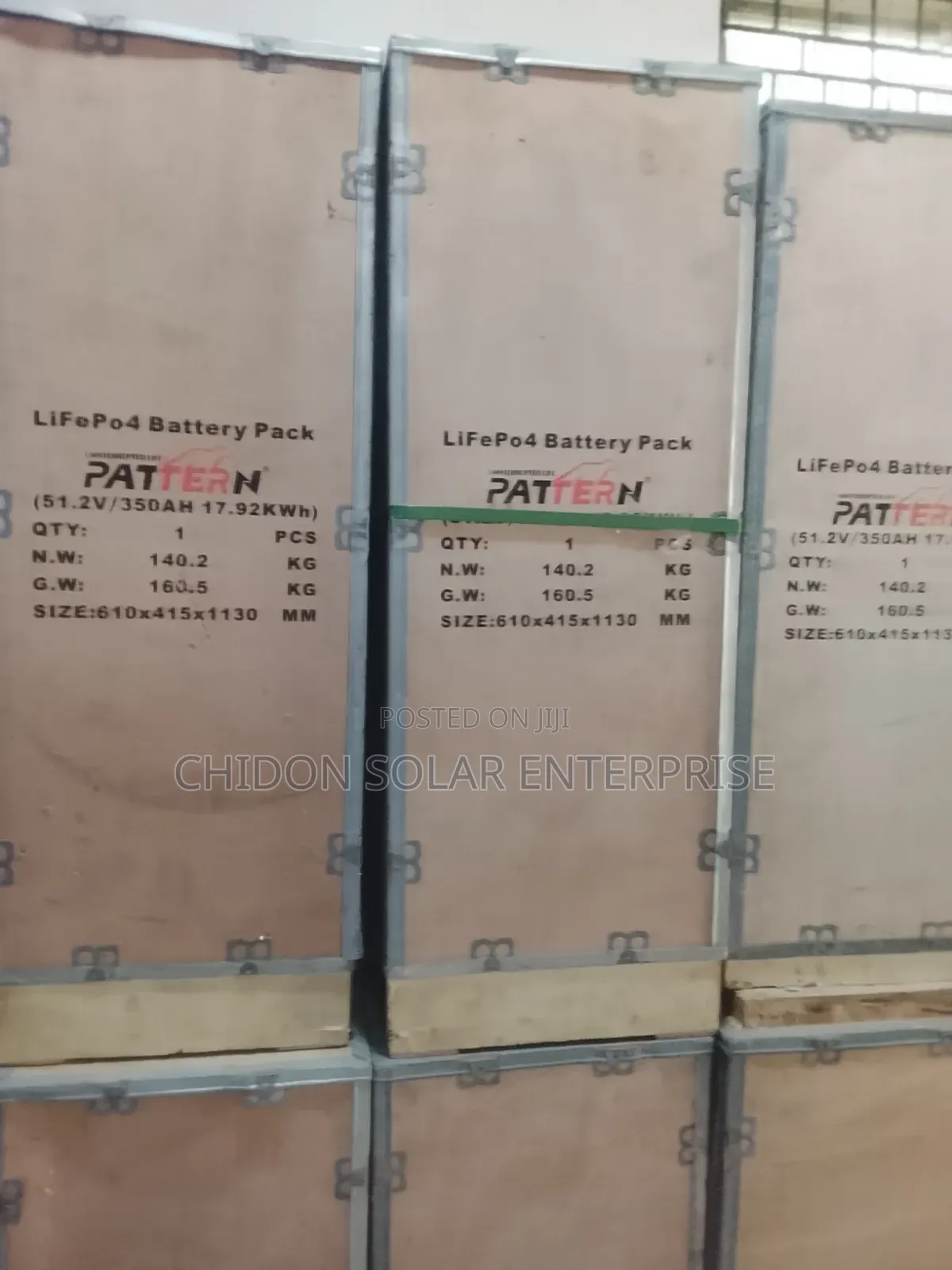  17.92kWh 51.2V PATTERN Lithium-Ion Battery 