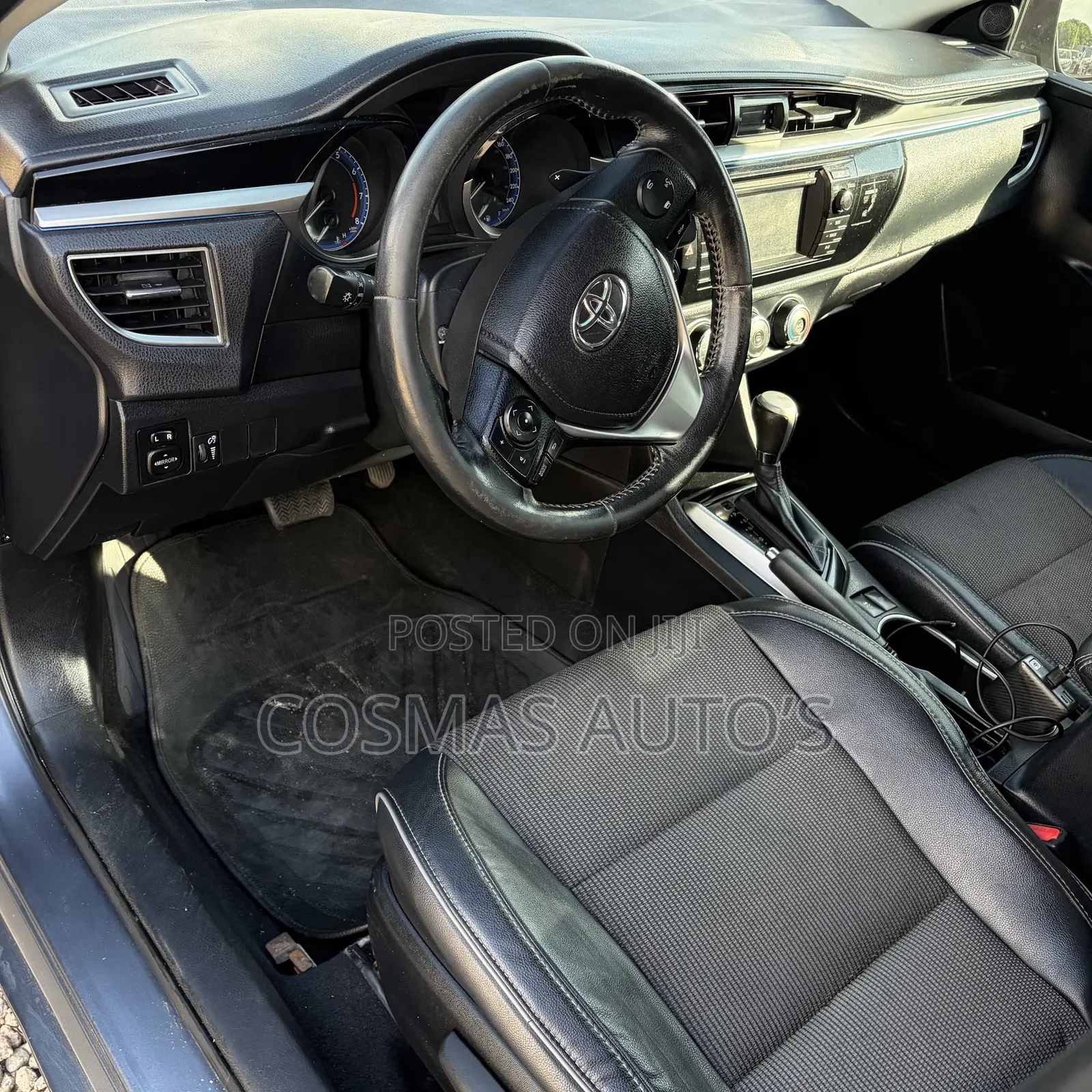 Toyota Corolla S 4dr Sedan (1.8L 4cyl CVT) 2014 Black
