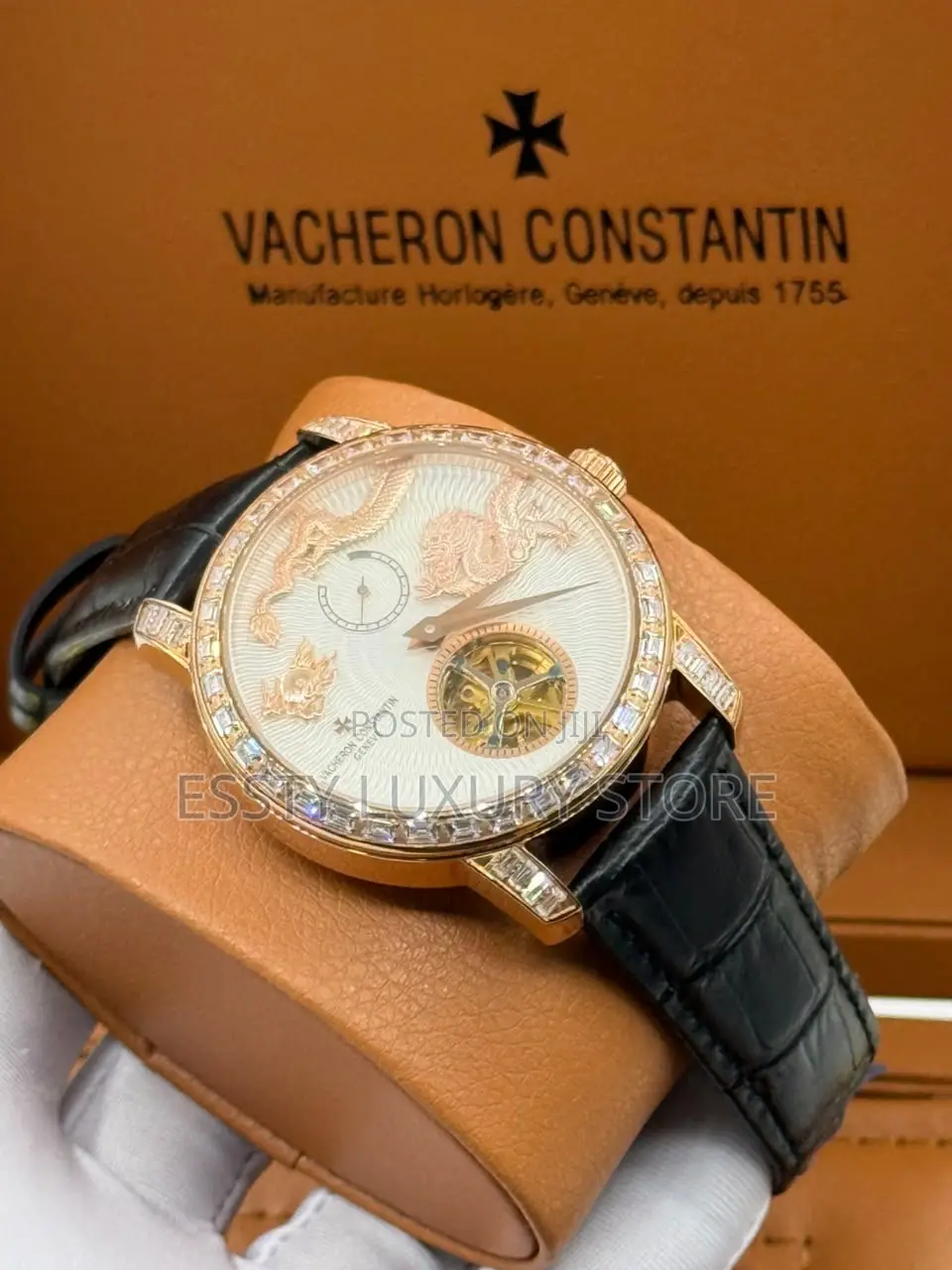 Automatic Quality Luxury Vacheron Constantin Dragon Tourbillon Watch
