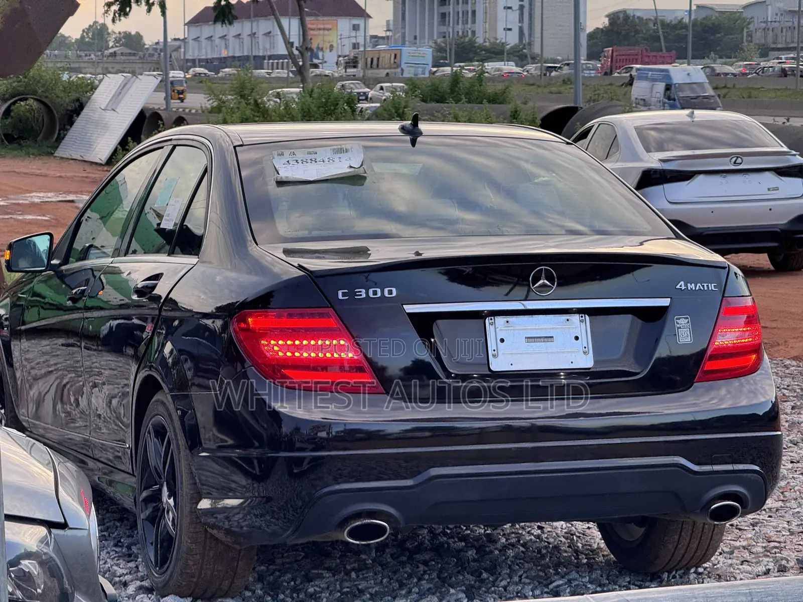 Mercedes-Benz C300 Sport 4Matic Sedan AWD (3.5L 6cyl 7A) 2014 Black