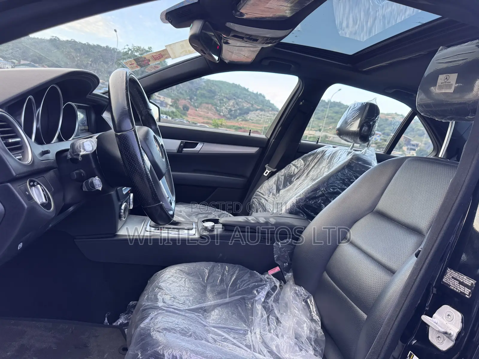 Mercedes-Benz C300 Sport 4Matic Sedan AWD (3.5L 6cyl 7A) 2014 Black