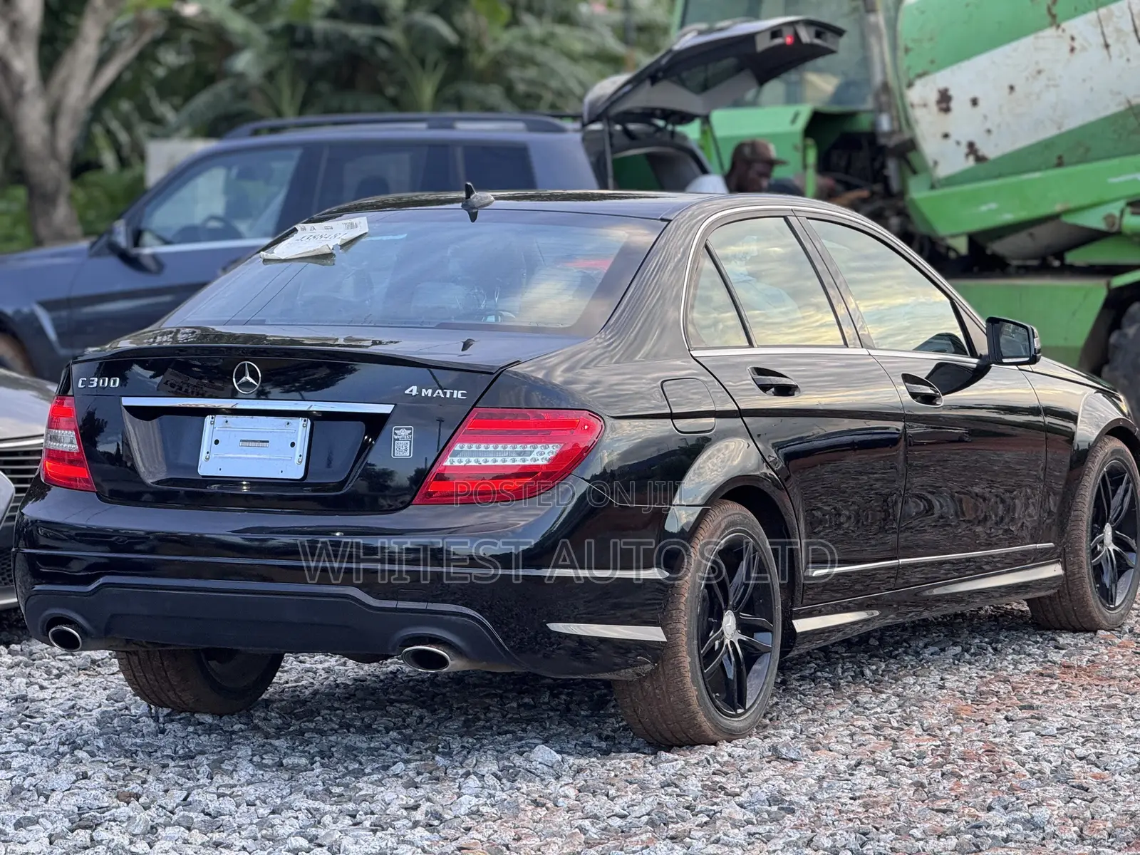 Mercedes-Benz C300 Sport 4Matic Sedan AWD (3.5L 6cyl 7A) 2014 Black