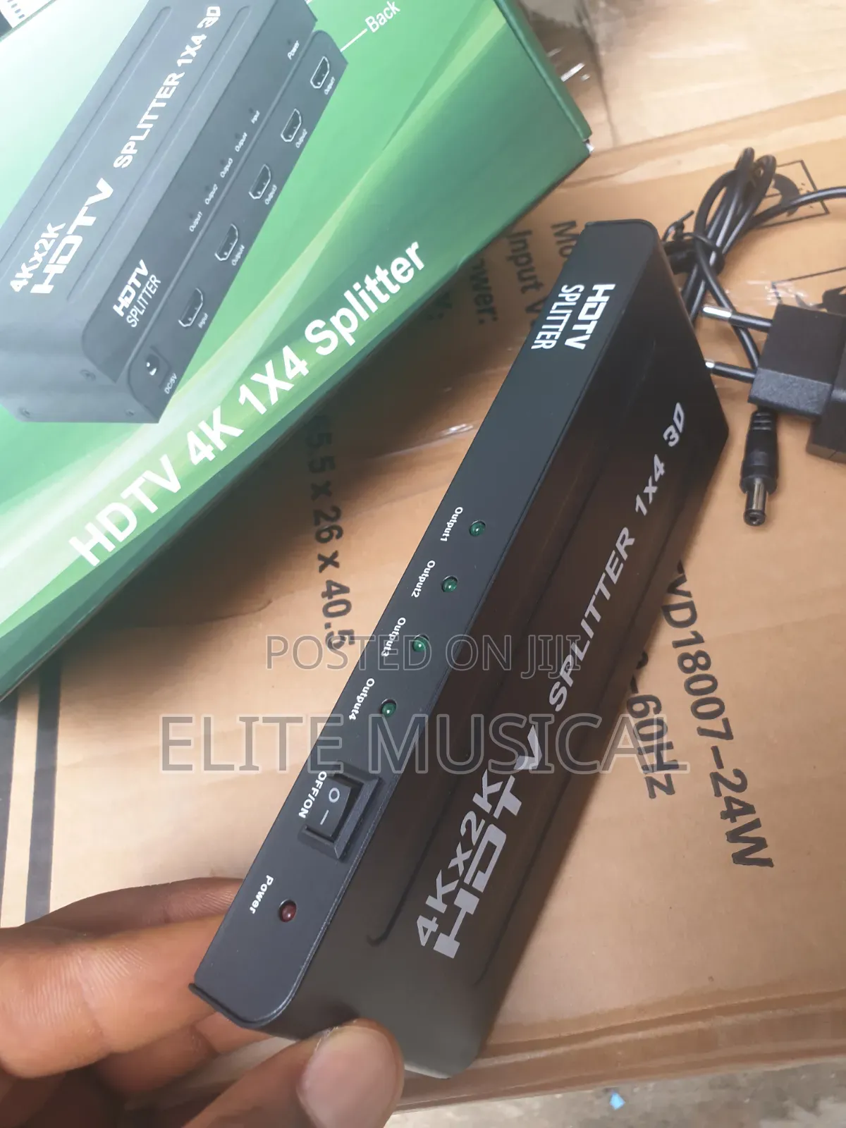 HDTV 4Kx2K 1x4 HDMI Splitter