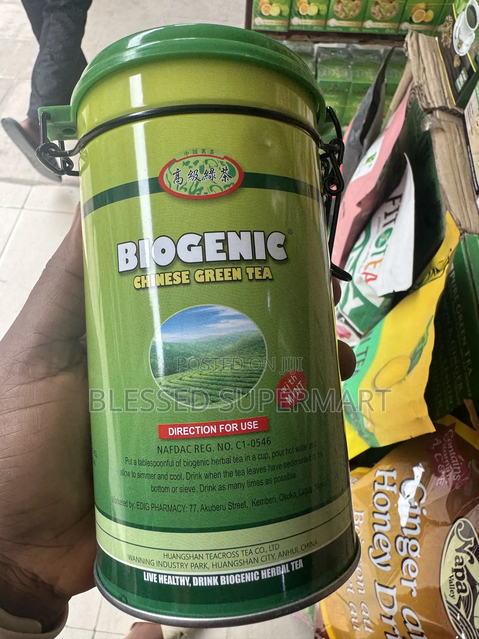 Biogenic Healthy Chinese Green Tea- (Total Cleanser)