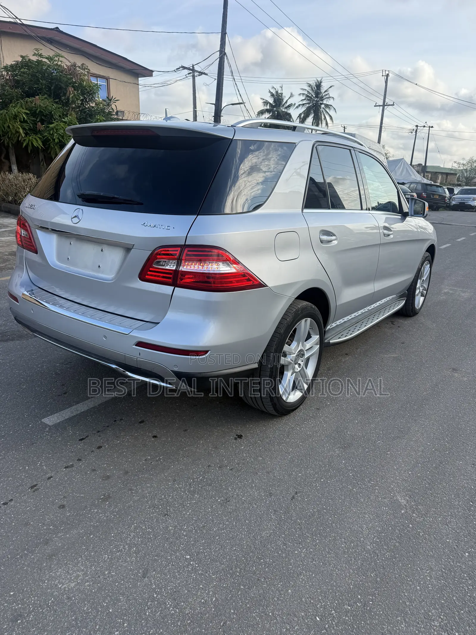 Mercedes-Benz M Class ML350 4MATIC 4dr SUV AWD (3.5L 6cyl 7A) 2015 Silver