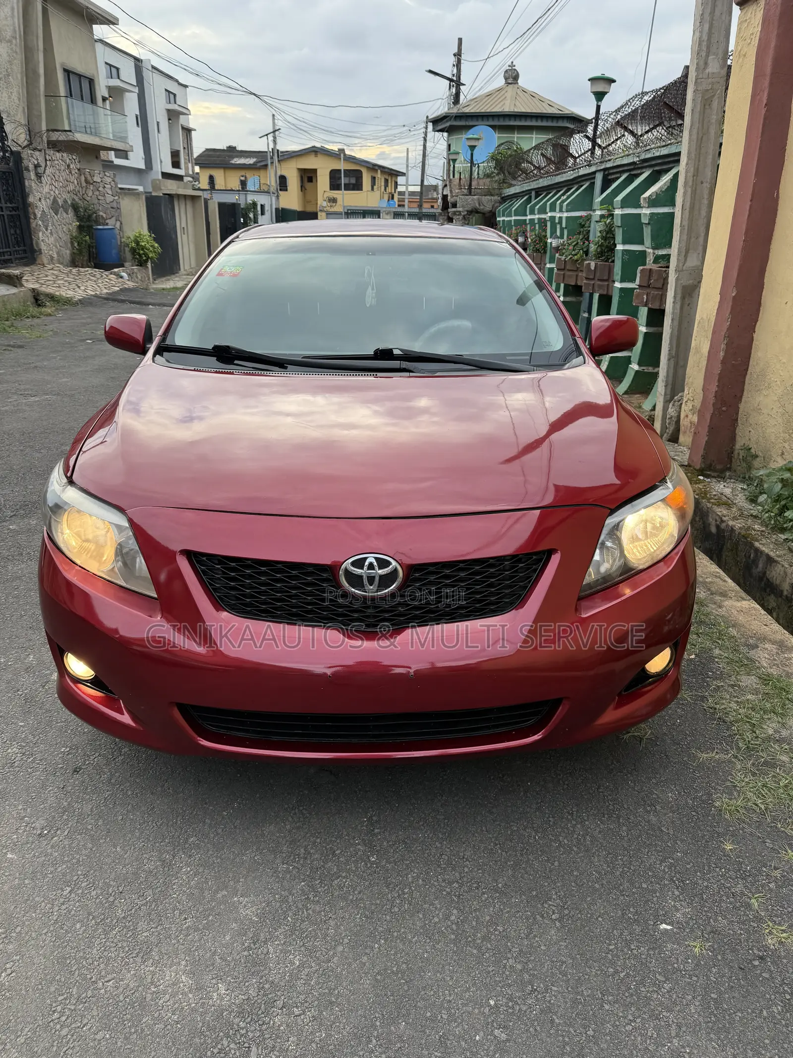 Toyota Corolla S 4dr Sedan (1.8L 4cyl 4A) 2009 Red