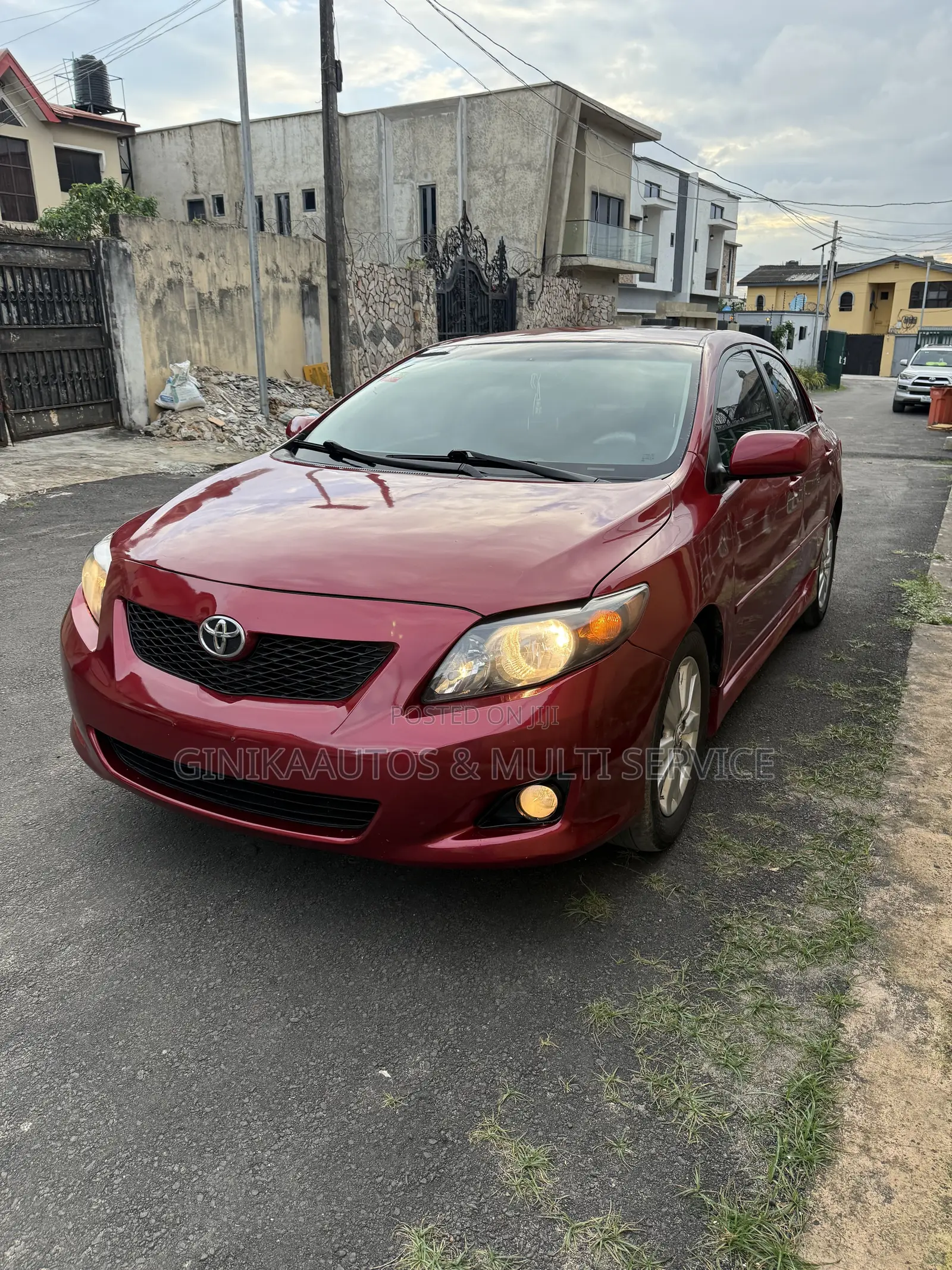 Toyota Corolla S 4dr Sedan (1.8L 4cyl 4A) 2009 Red