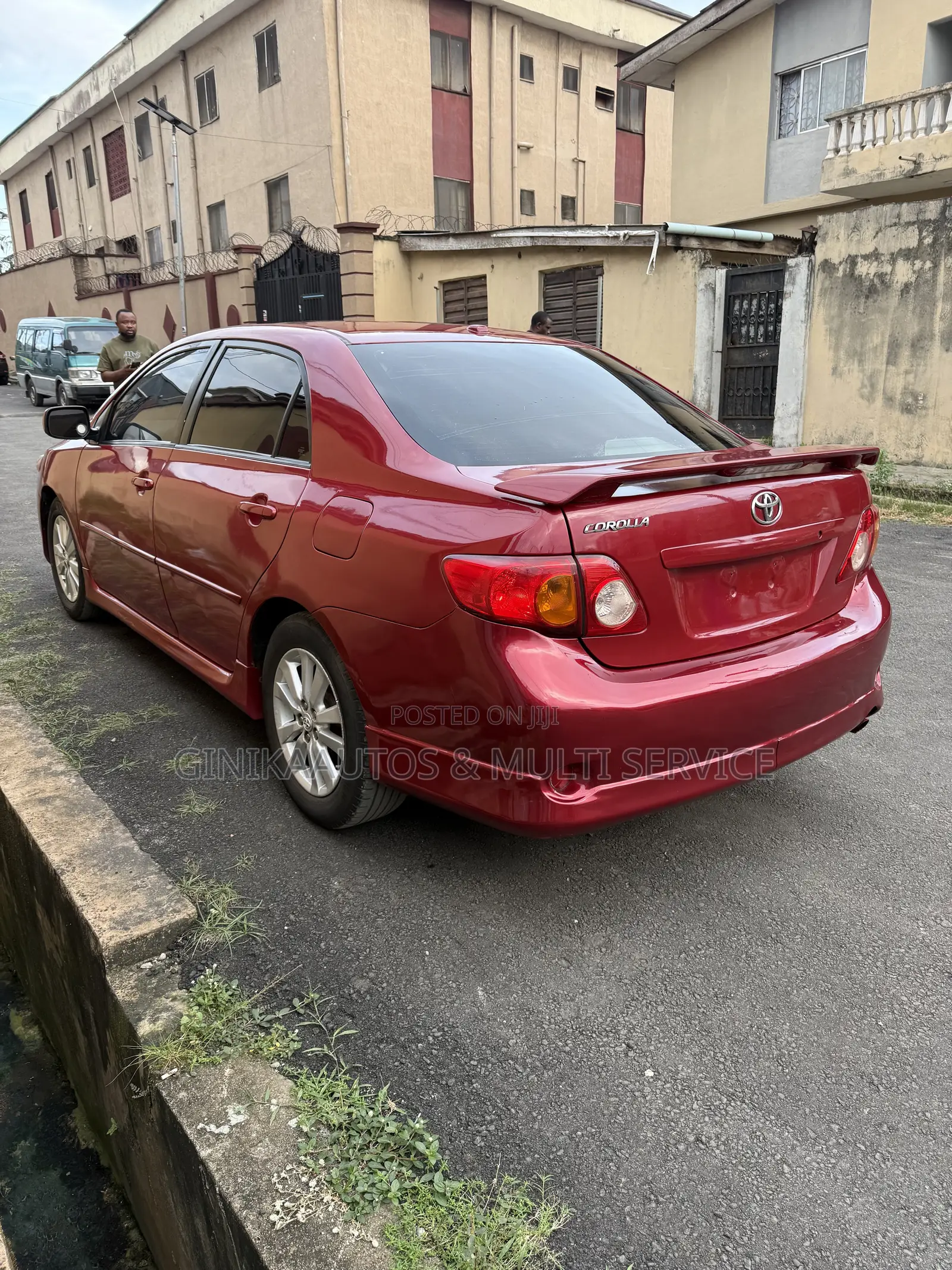 Toyota Corolla S 4dr Sedan (1.8L 4cyl 4A) 2009 Red