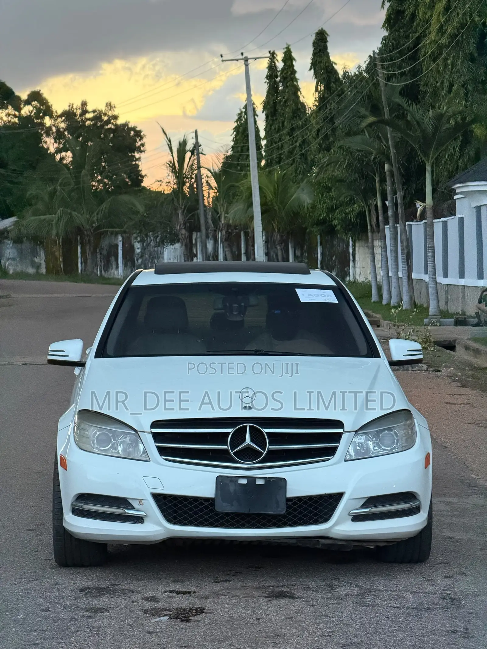 Mercedes-Benz C300 2010 White