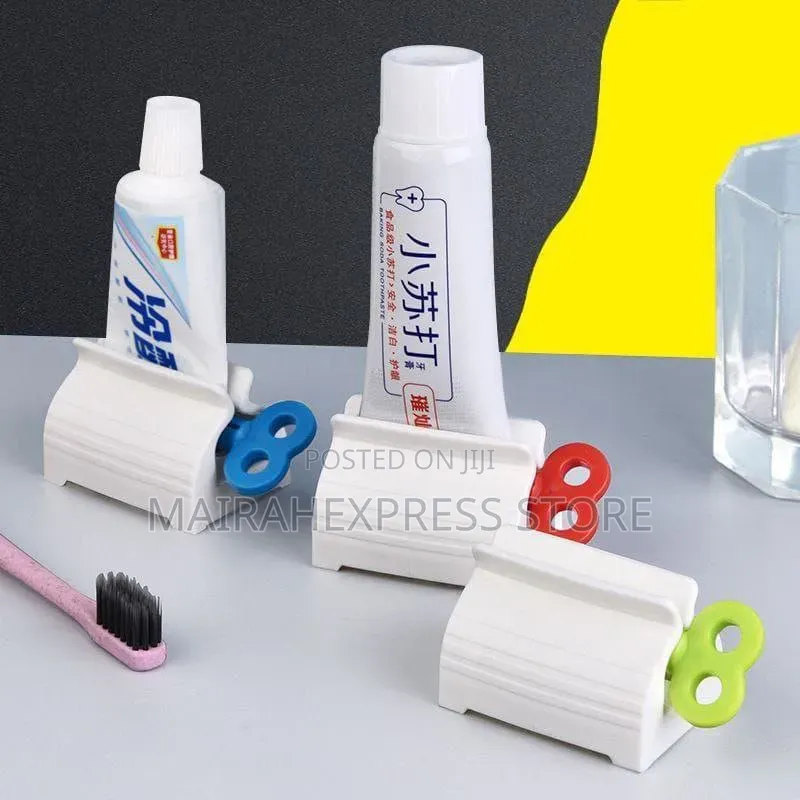 2pcs Easy Squeeze Toothpaste Holder Roller
