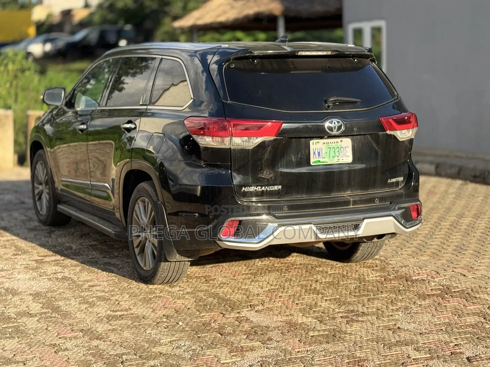 Toyota Highlander Limited V6 4x4 (3.5L 6cyl 6A) 2016 Black