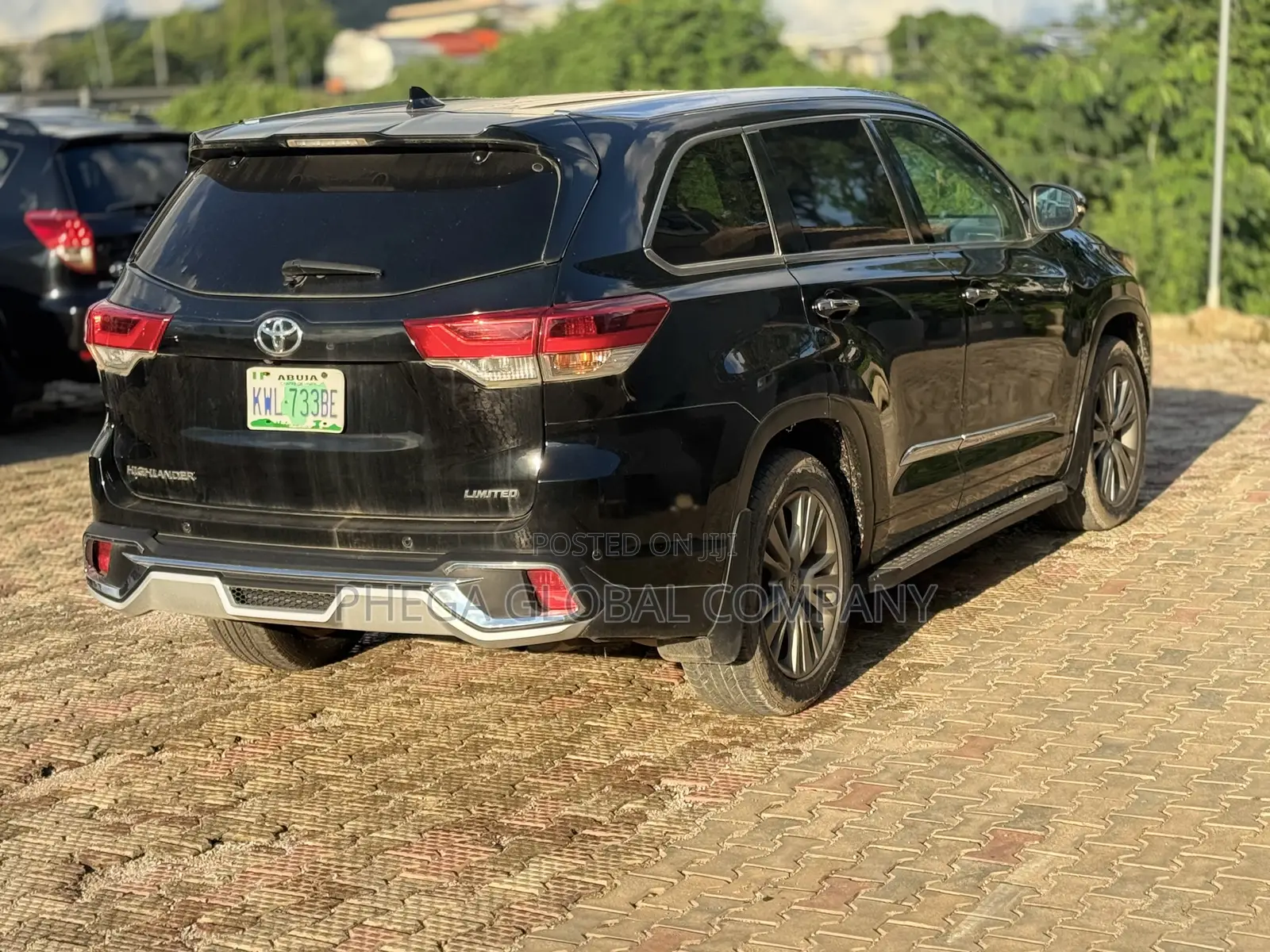 Toyota Highlander Limited V6 4x4 (3.5L 6cyl 6A) 2016 Black