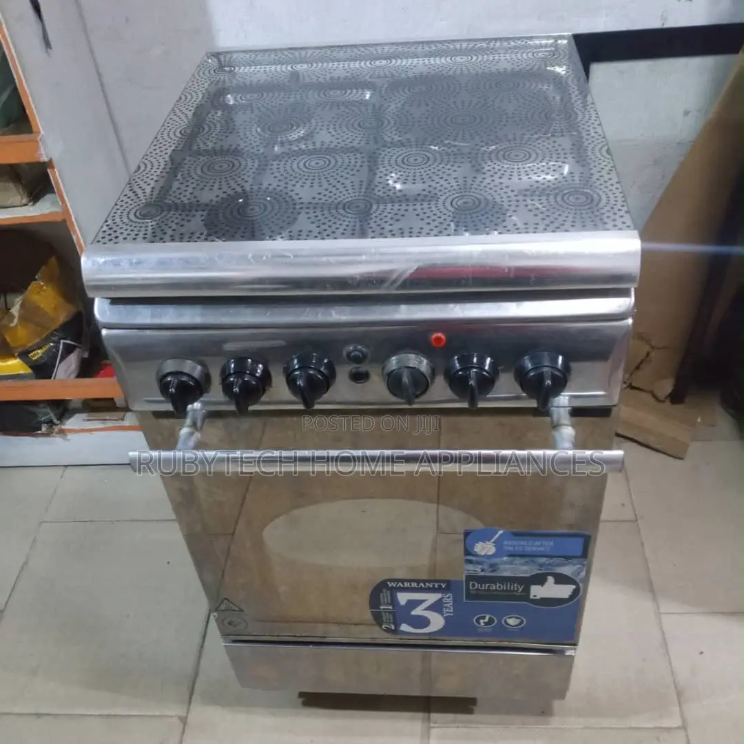 Nexus 50x50 4-Burner Gas Electric Cooker – Working Perfectly