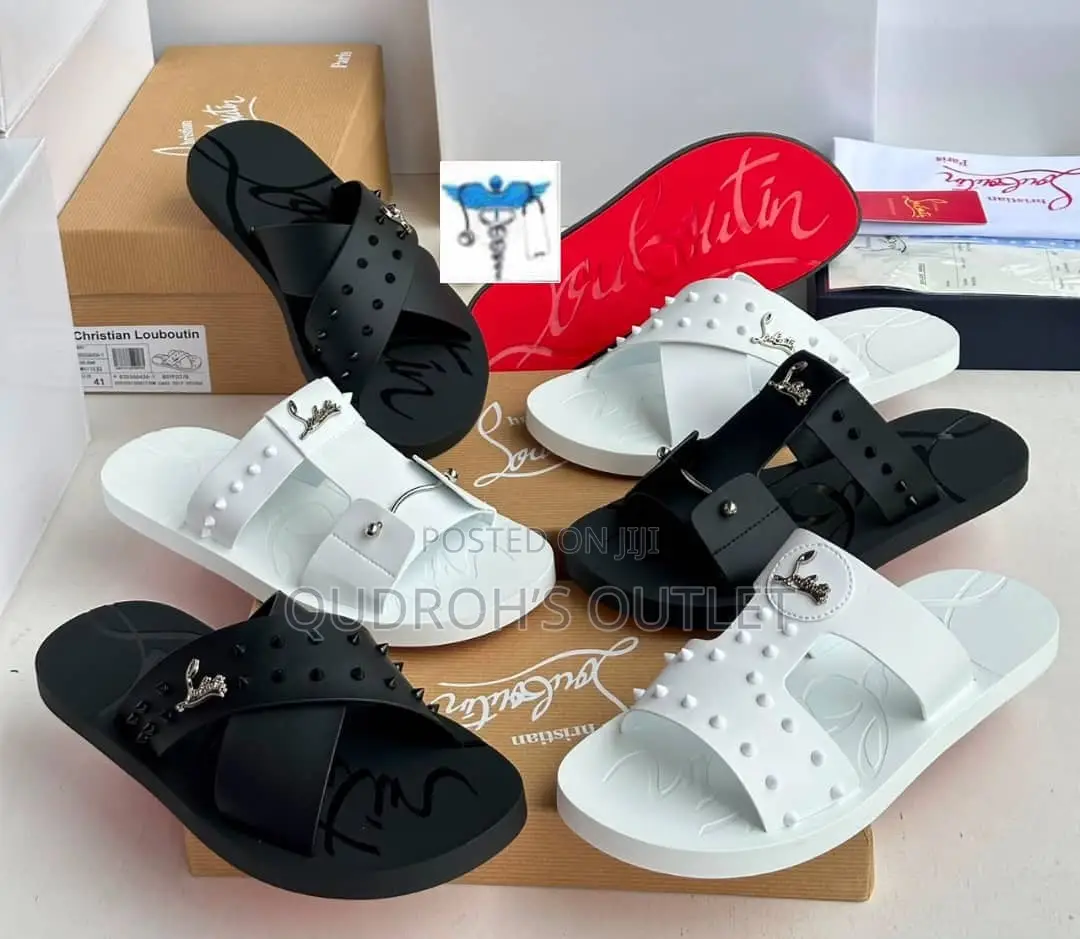 Luboutin Slippers Palm