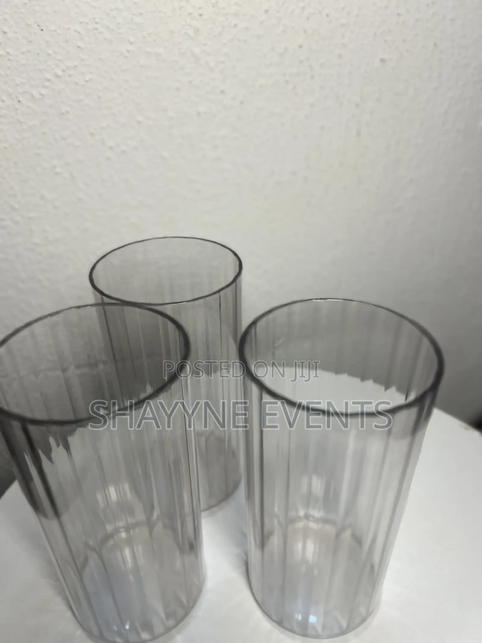Transparent Acrylic Flower Vase for Rent