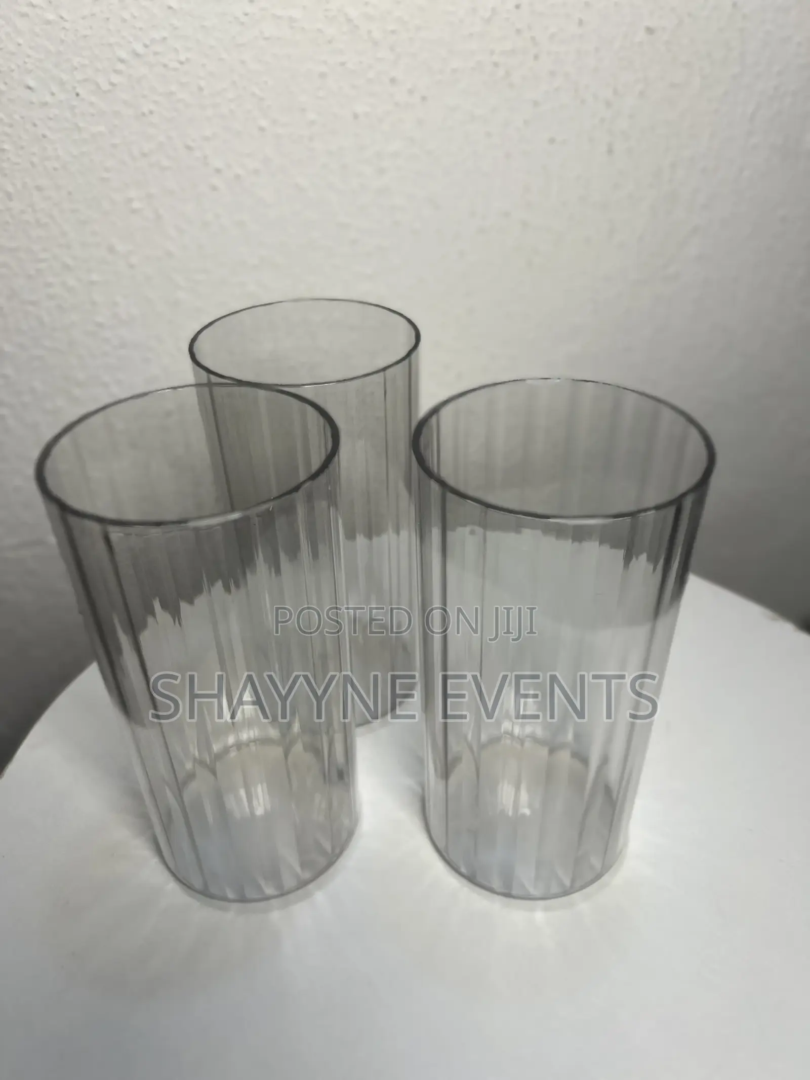 Transparent Acrylic Flower Vase for Rent
